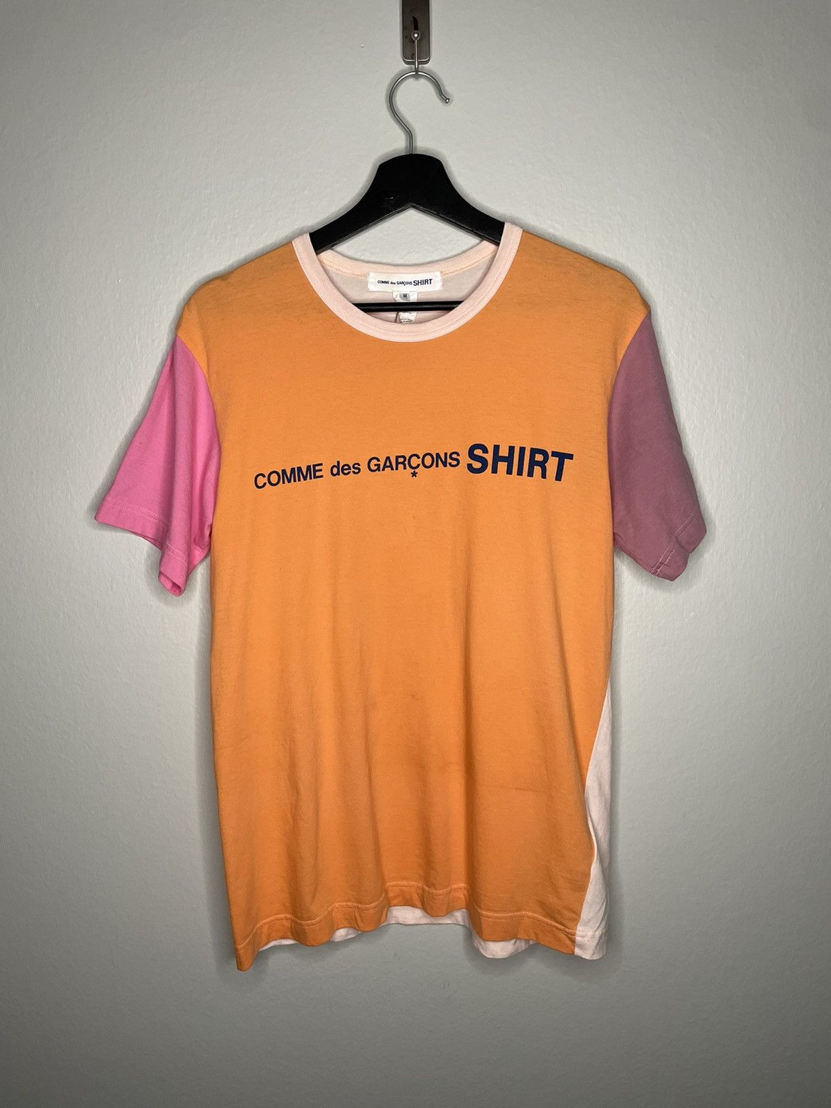 Tシャツ・カットソー COMME des GARCONS COLOR BLOCK ORGANZA SHIRT (GOB01105 1) BLOCK SHIRT Tシャツ・カットソー COMME 1) (GOB01105 COLOR GARCONS des ORGANZA