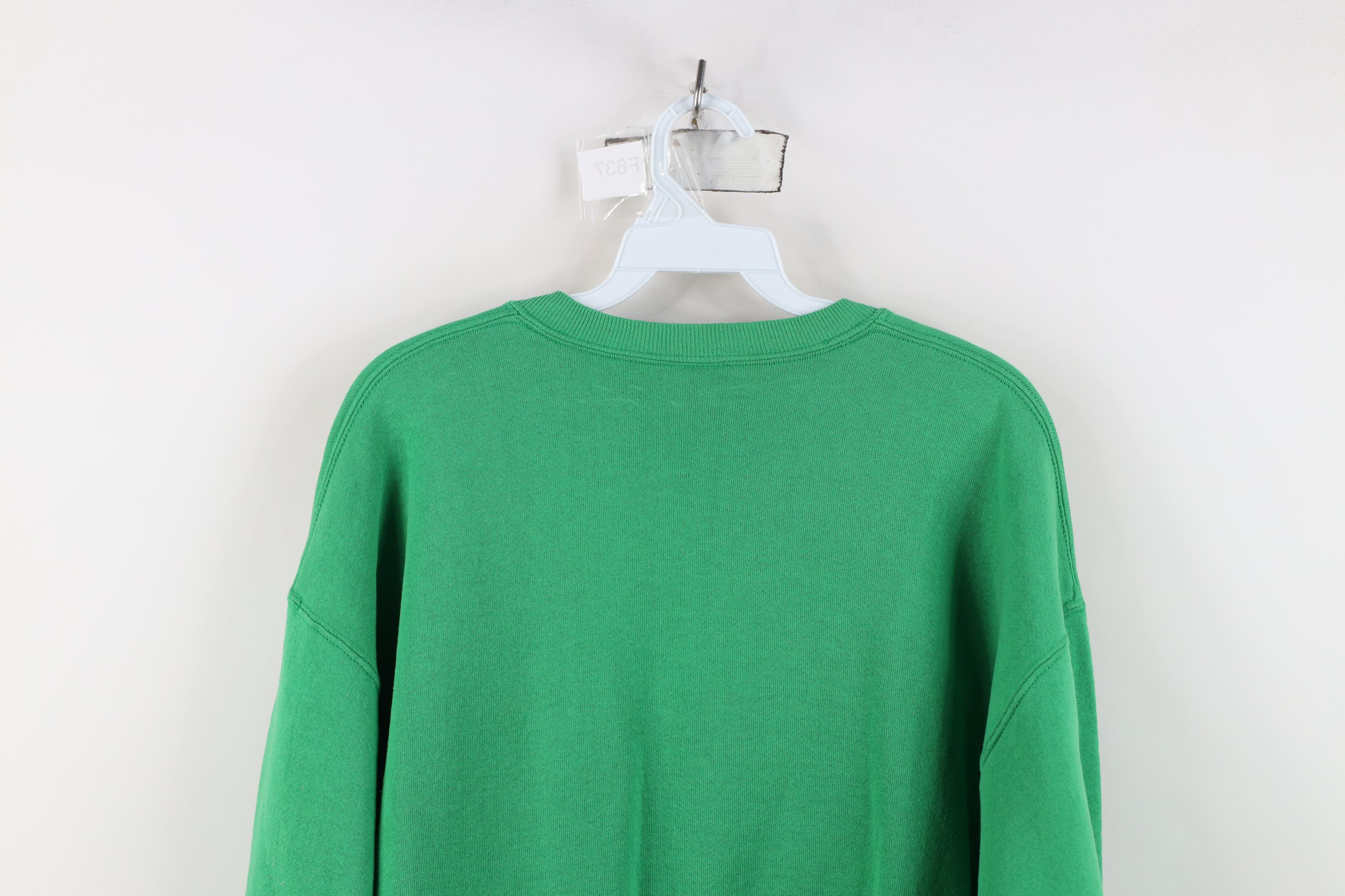 Vintage Vintage 90s Streetwear Produce Farmer Sweatshirt Green USA Size US XL / EU 56 / 4 - 12 Thumbnail