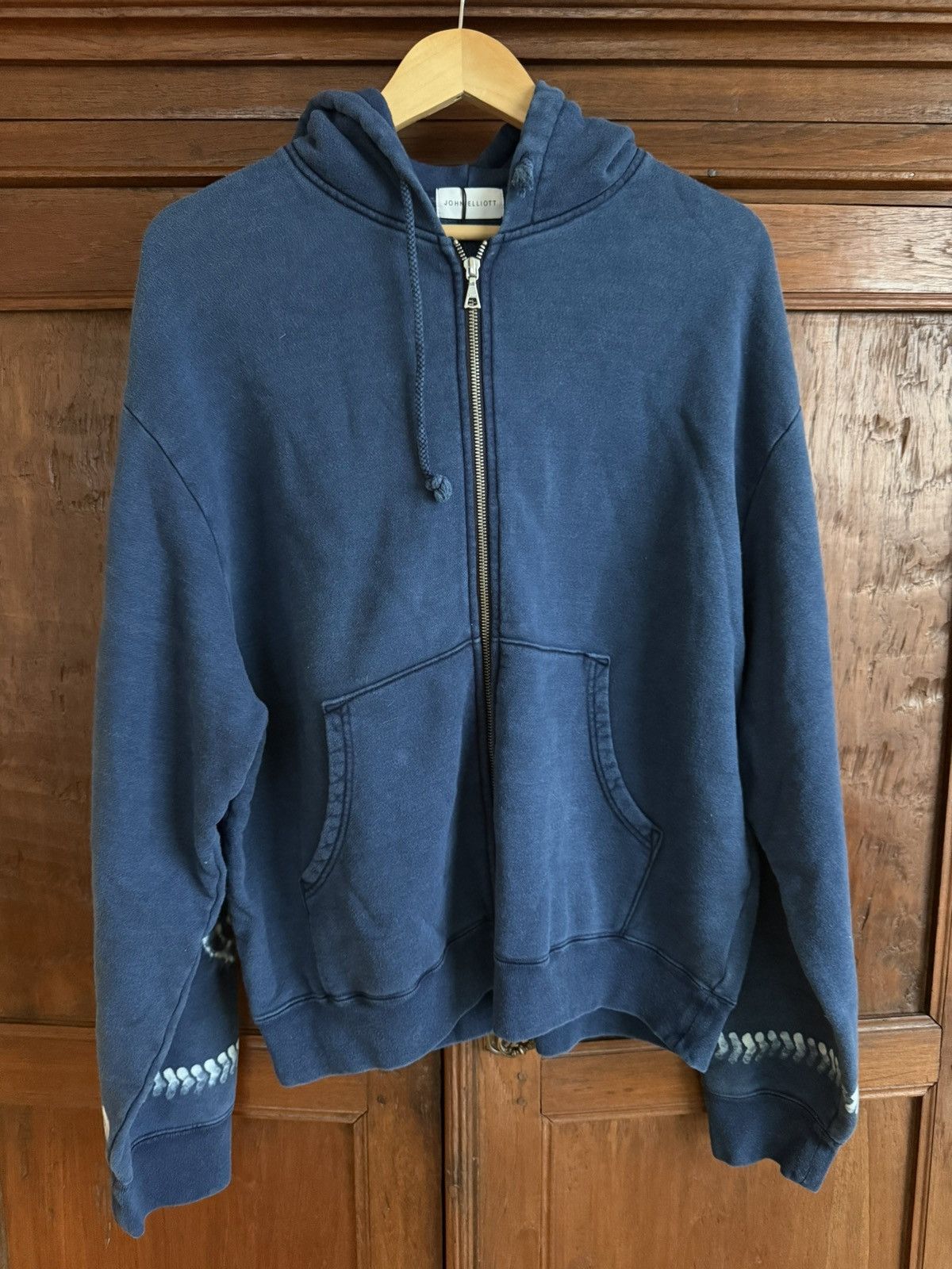 John Elliott John Elliot INDIGO SHIBORI FULL ZIP Size US L / EU 52-54 / 3 - 1 Thumbnail
