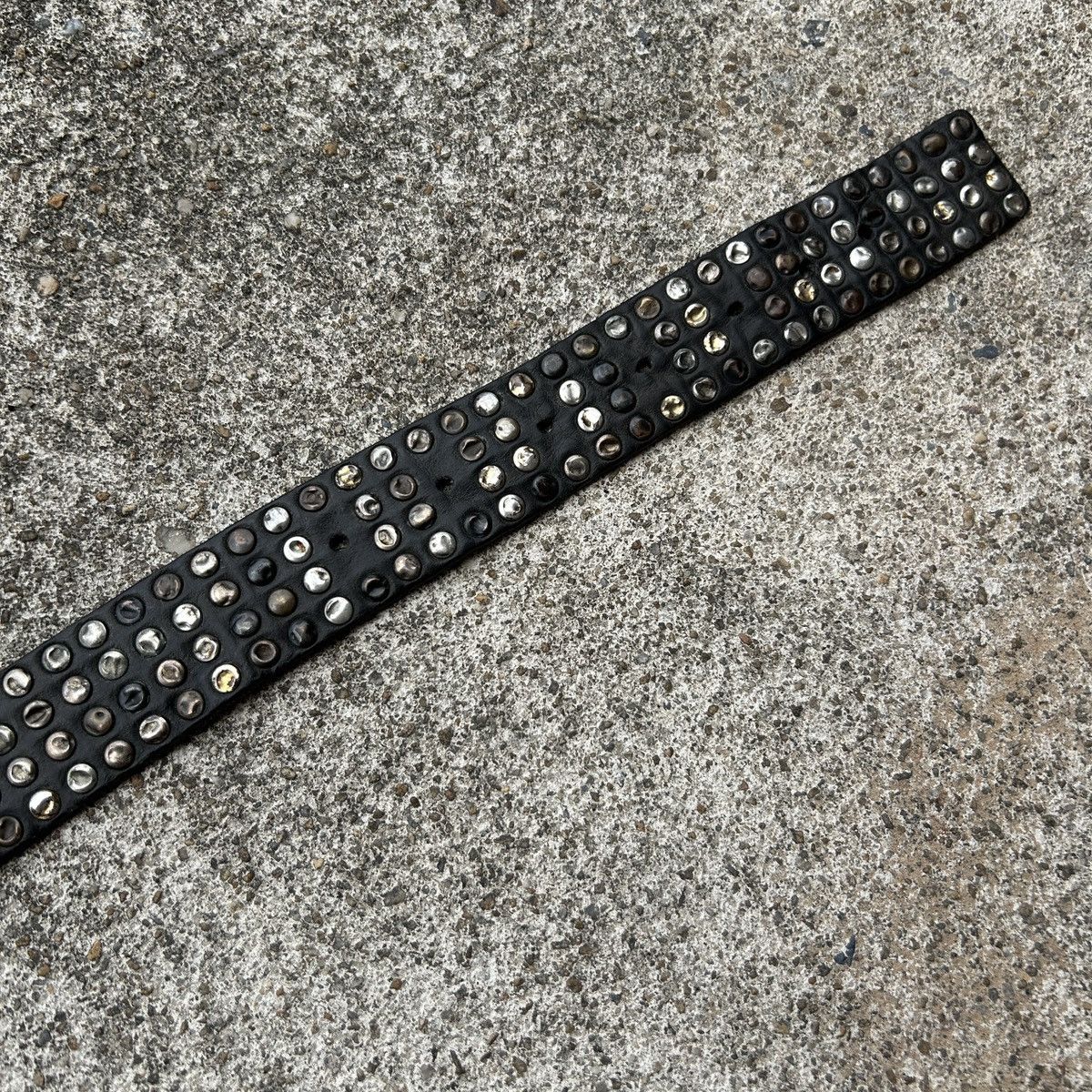 Vintage Vintage studded leather belt Black (Kapital Style) Size ONE SIZE - 10 Thumbnail