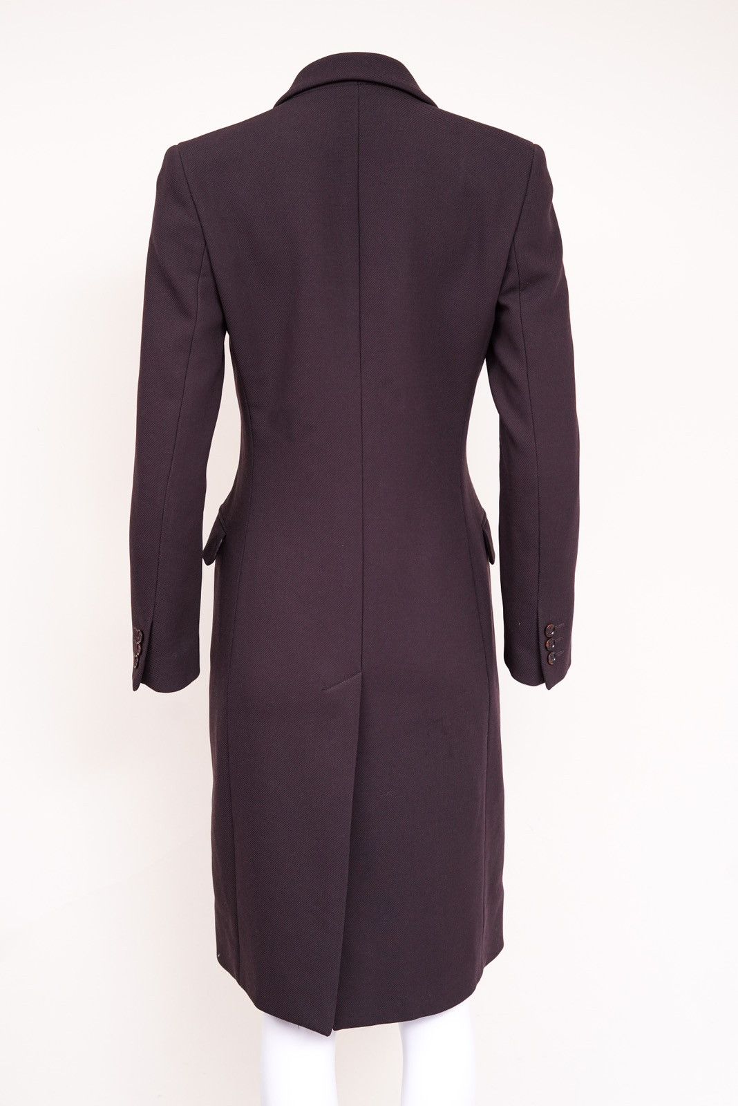 Dolce & Gabbana Dolce & Gabbana 1990s Single-Breasted Brown Coat Size S / US 4 / IT 40 - 5 Thumbnail