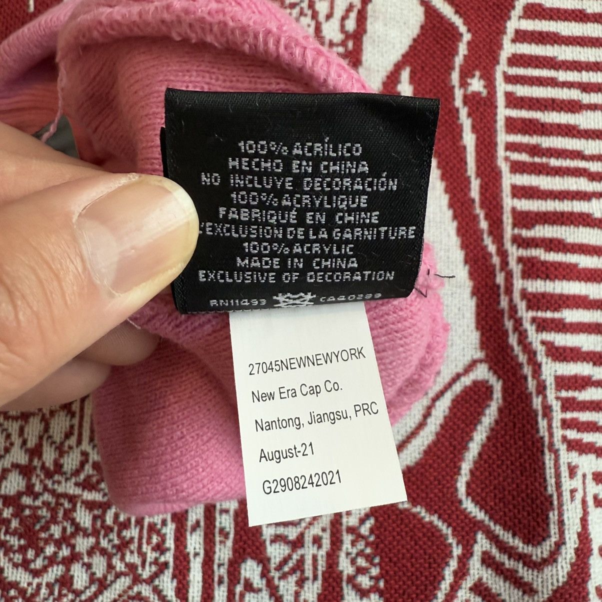 New Era × Supreme FW21 Supreme New Era Box Logo Beanie Pink OS Size ONE SIZE - 8 Thumbnail