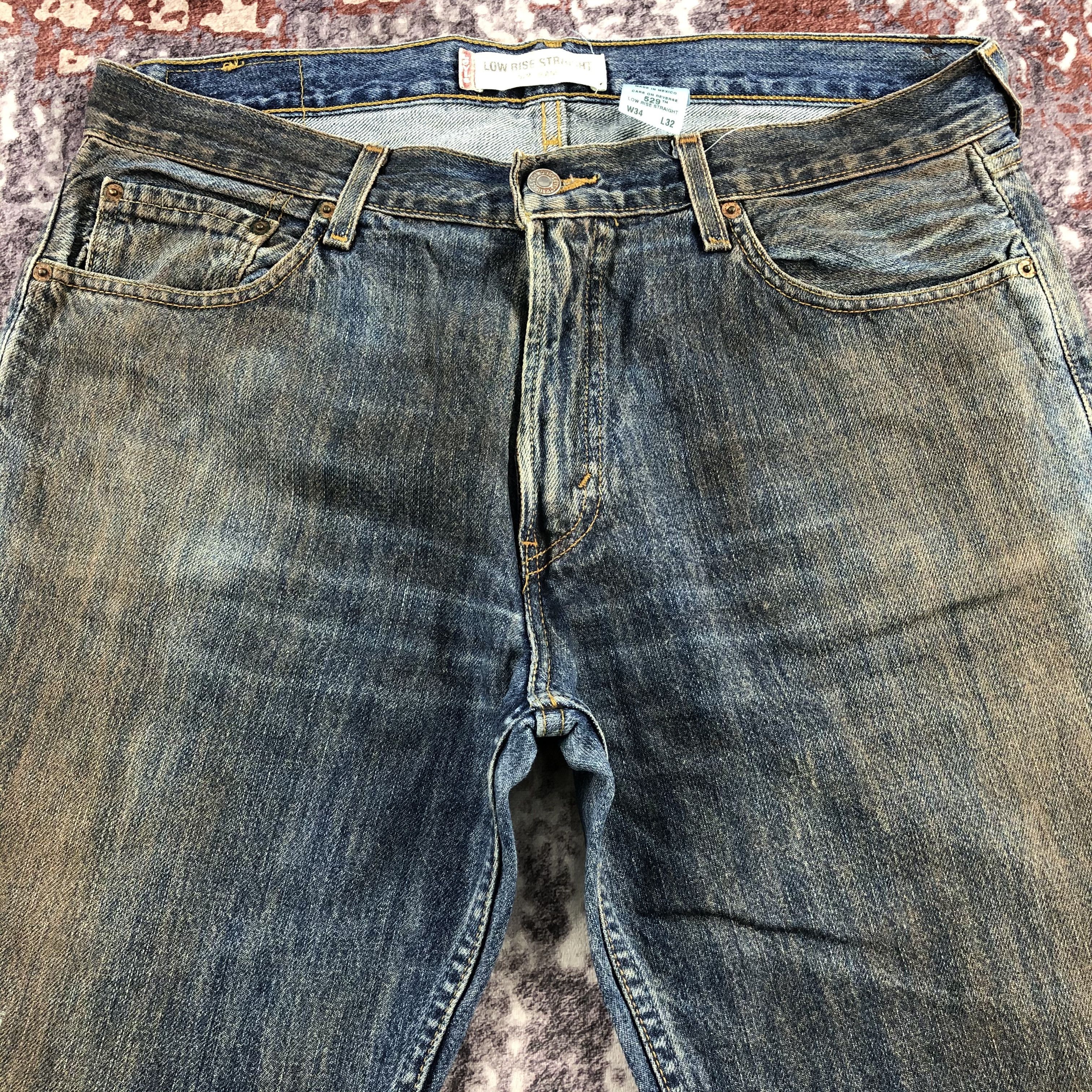Levi's × Vintage Vintage Blue Wash Levis 529 Jeans-JM2625 Size US 36 / EU 52 - 3 Thumbnail