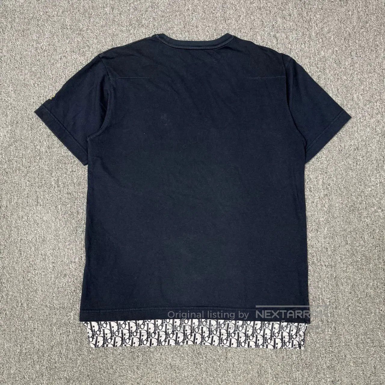 Dior black logo print short sleeve t-shirt. Size US S / EU 44-46 / 1 - 2 Thumbnail