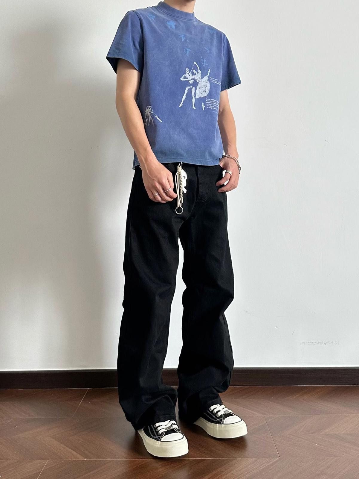 Other White Straight Leg Micro Flare Jeans Size US 32 / EU 48 - 5 Thumbnail