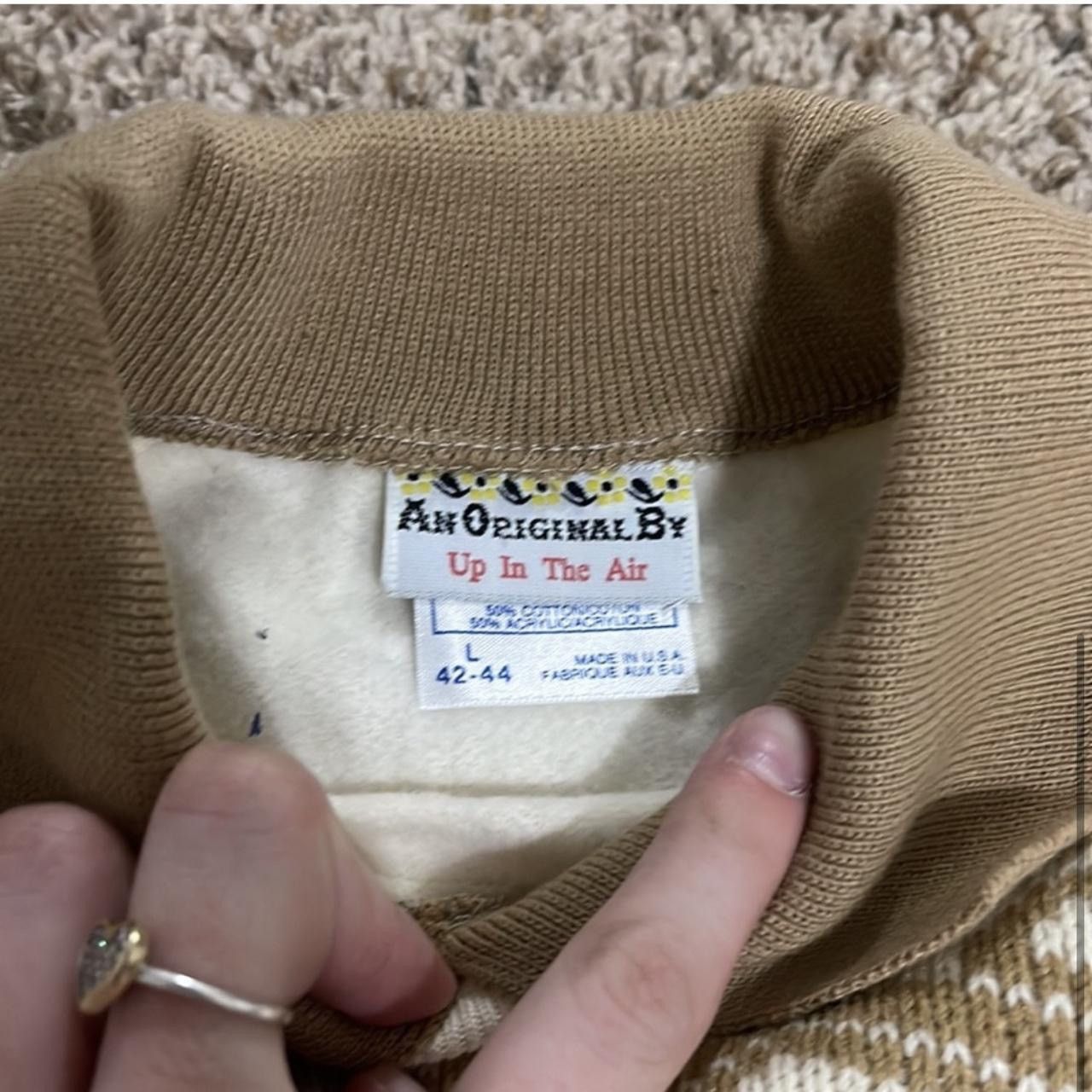 Hanes × Vintage Vintage Collared Horse Crewneck Size L / US 10 / IT 46 - 4 Thumbnail