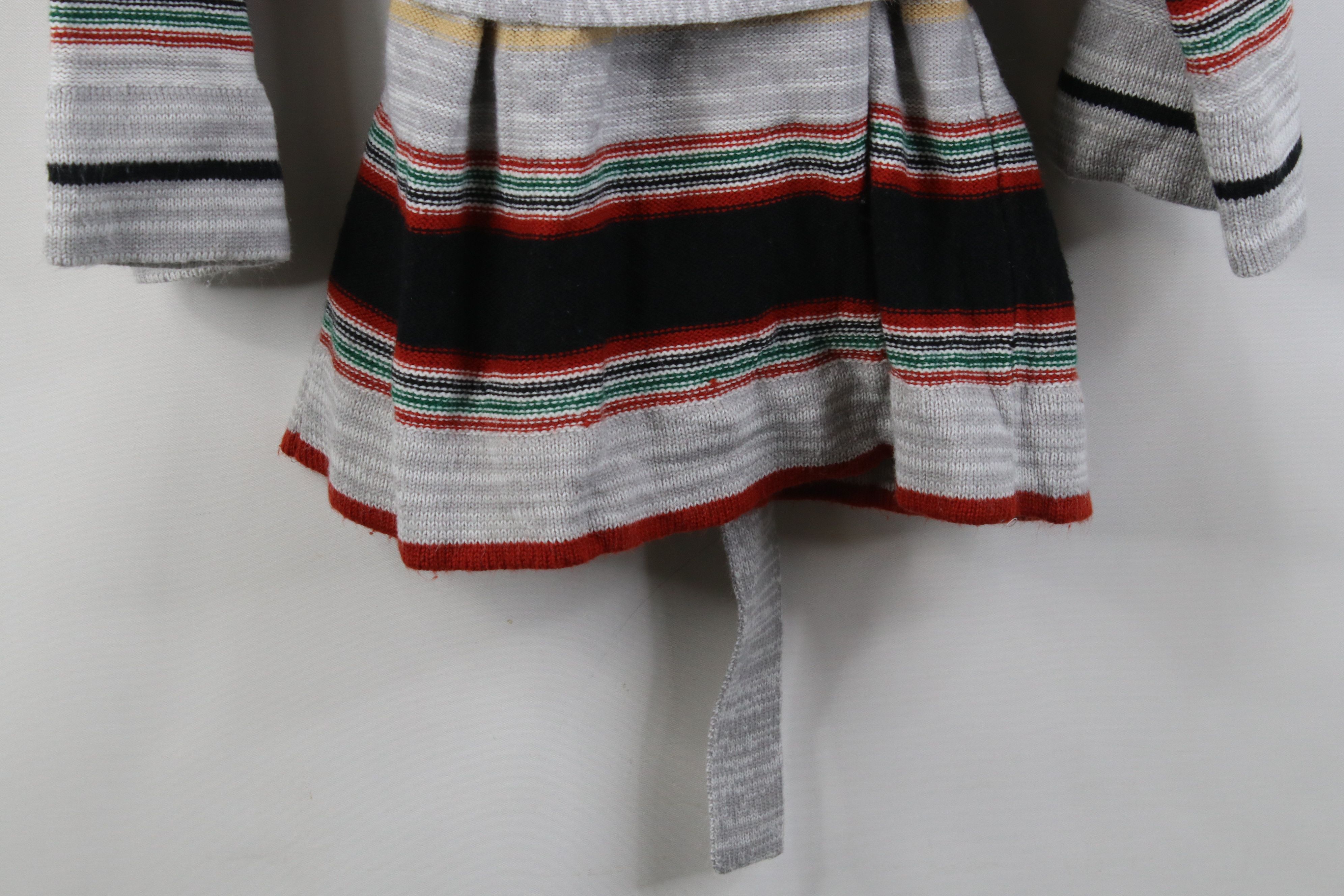 Vintage Vintage 70s Boho Chic Belted Flared Sleeve Cardigan Sweater Size M / US 6-8 / IT 42-44 - 16 Thumbnail