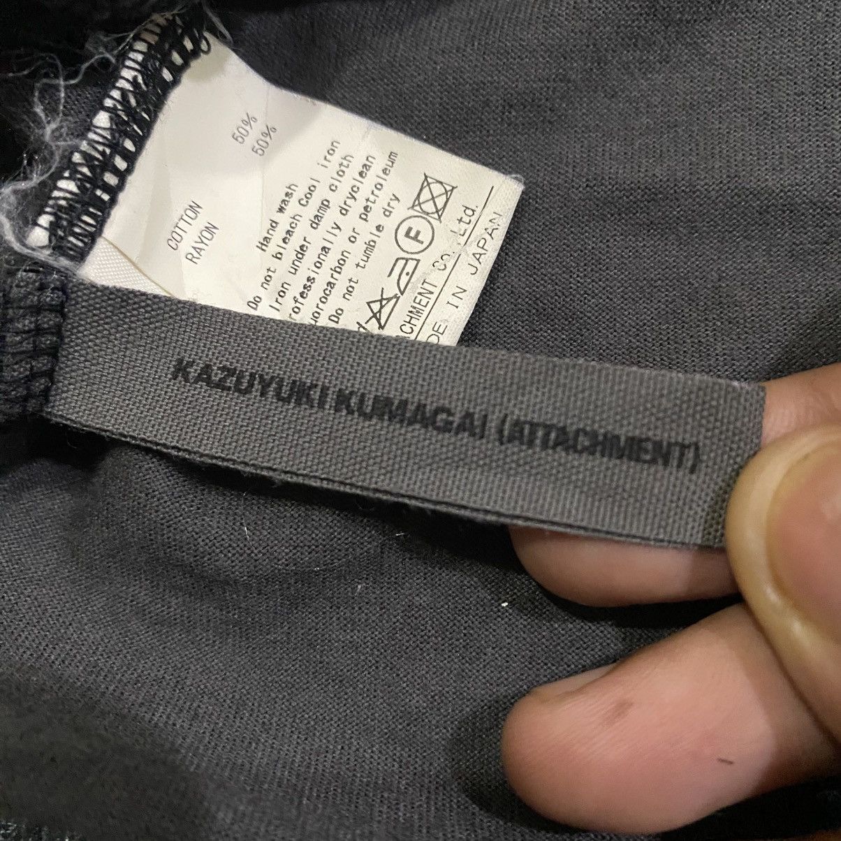 Kazuyuki Kumagai Attachment 🔥ARCHIVE🔥Attachment Avant Garde Hoodie Jacket Asymmetric Size US S / EU 44-46 / 1 - 16 Thumbnail