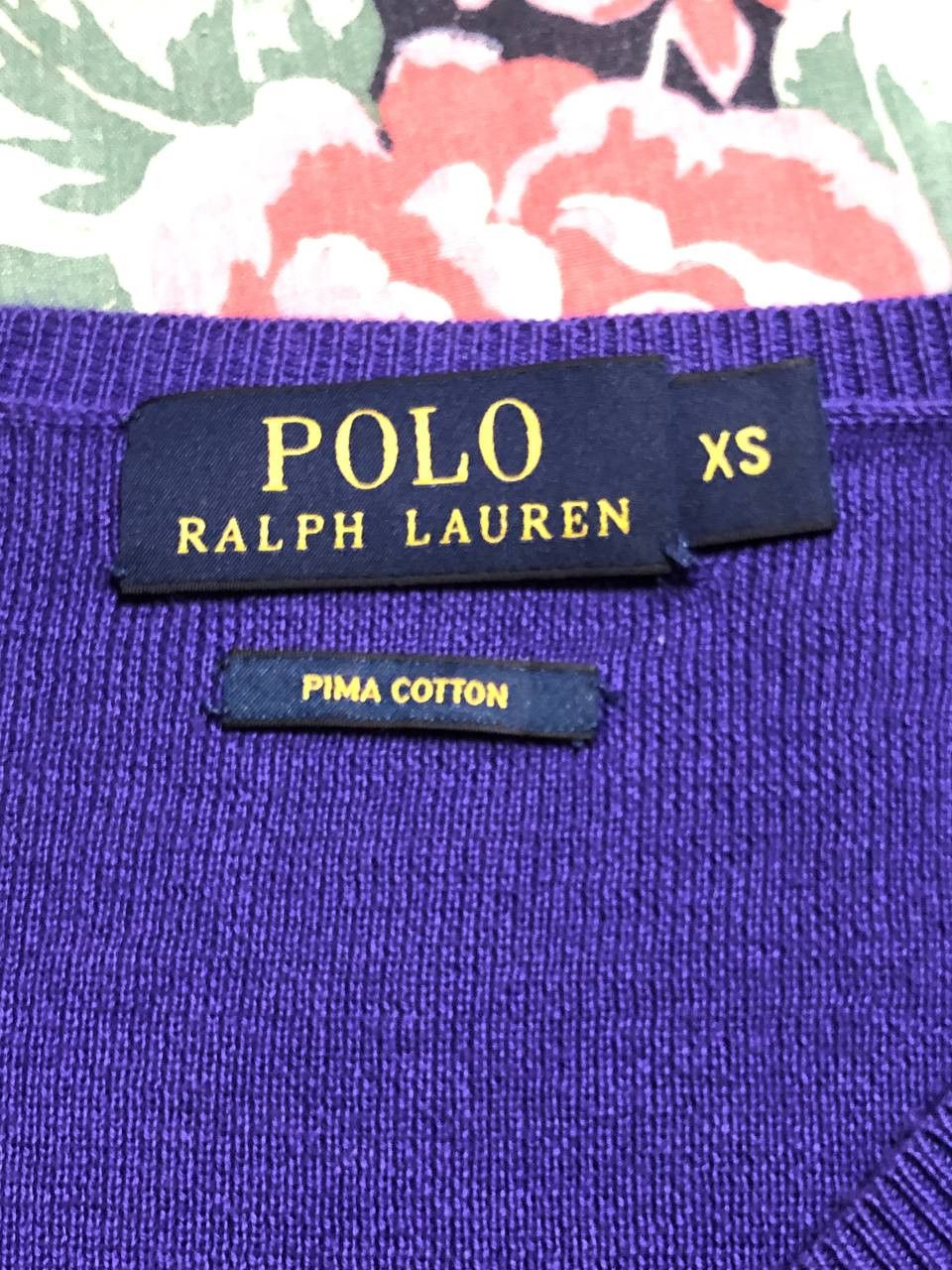 Polo Ralph Lauren Polo Ralph Lauren Pima Cotton Sweater Size XS Size US XS / EU 42 / 0 - 2 Thumbnail