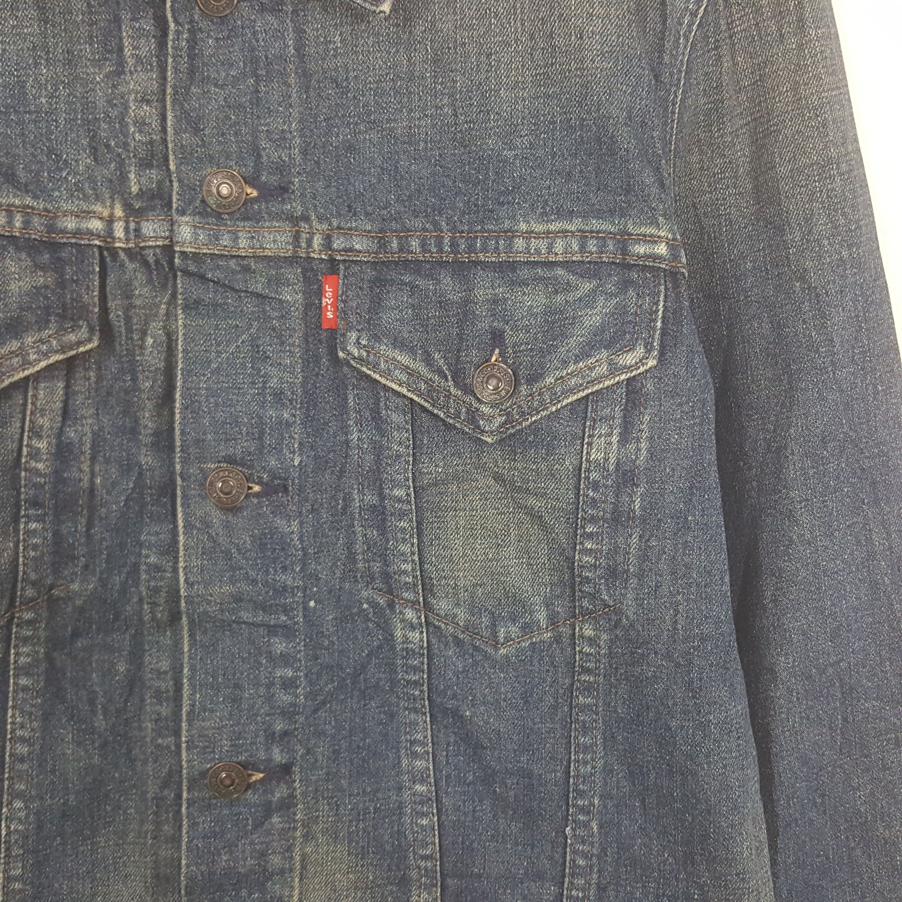 Levi's Vintage Levi's Denim Bikers Jacket Size US M / EU 48-50 / 2 - 2 Thumbnail