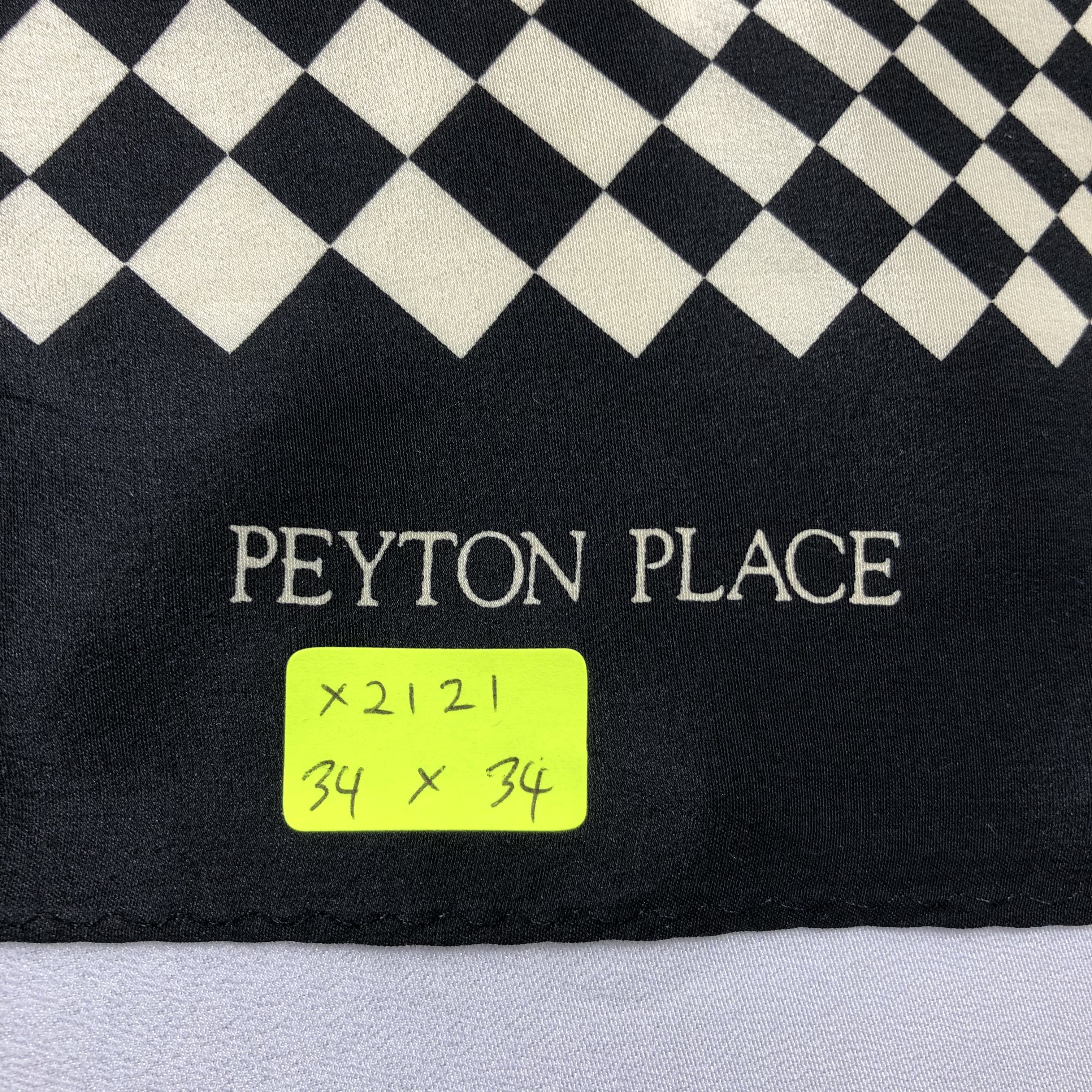 Vintage Vintage Peyton Place Silk Scarf Size ONE SIZE - 8 Thumbnail