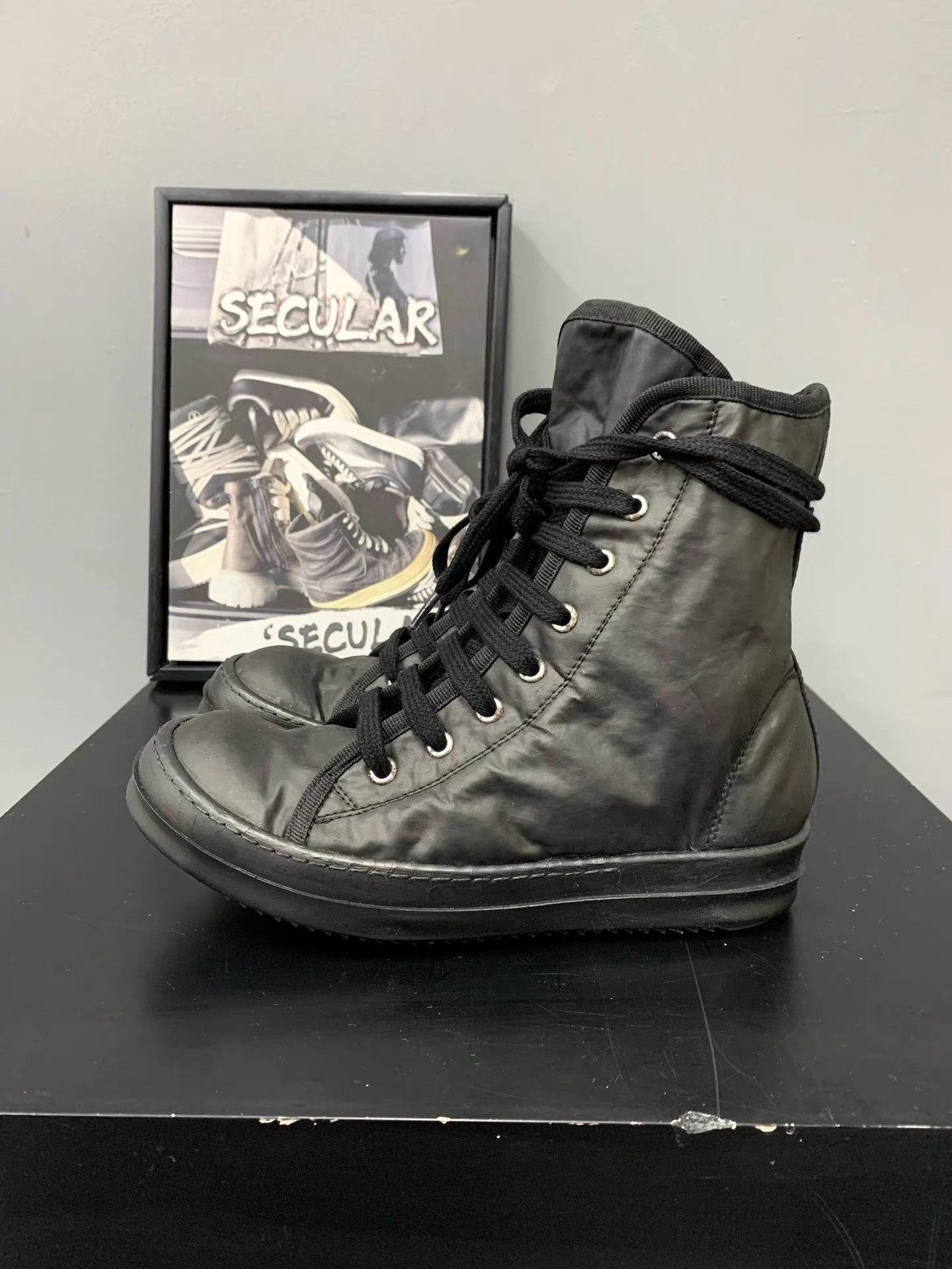 Rick Owens Rick Owens DRKSHDW Big Converse K34 Size US 5.5 / IT 35.5 - 1 Thumbnail