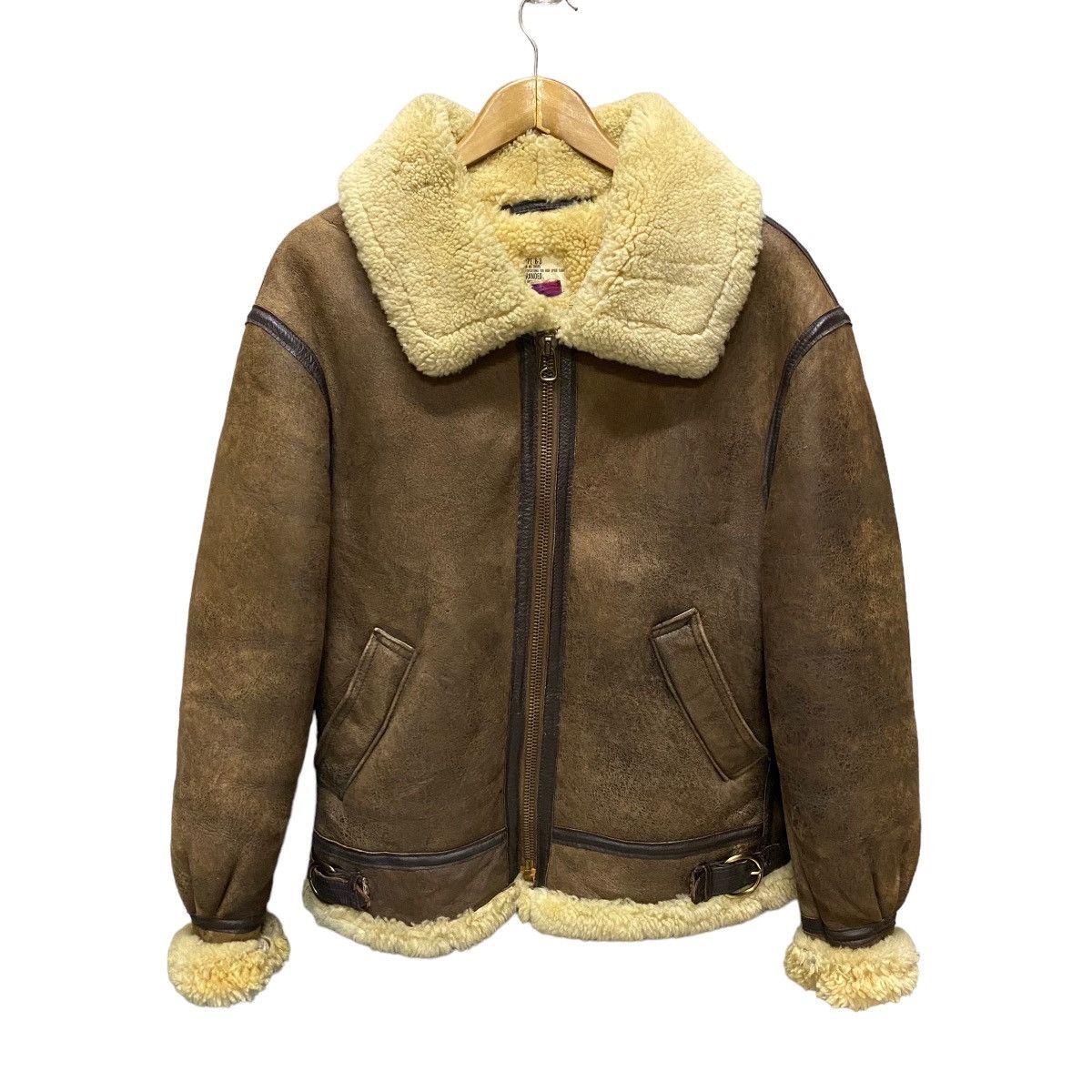 Japanese Brand B3 Orchard Motorcycles Sheepskin Made in USA Size US M / EU 48-50 / 2 - 1 Thumbnail