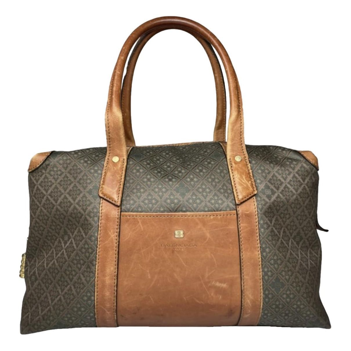 Balenciaga BB Reporter Brown Leather Handbag Size ONE SIZE - 1 Thumbnail