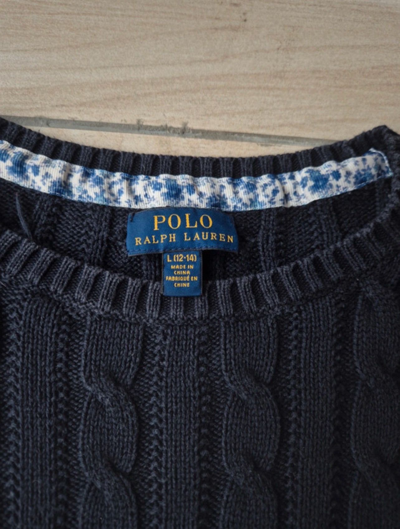 Polo Ralph Lauren Ralph lauren cable knit crewneck sweater Size US L / EU 52-54 / 3 - 3 Thumbnail