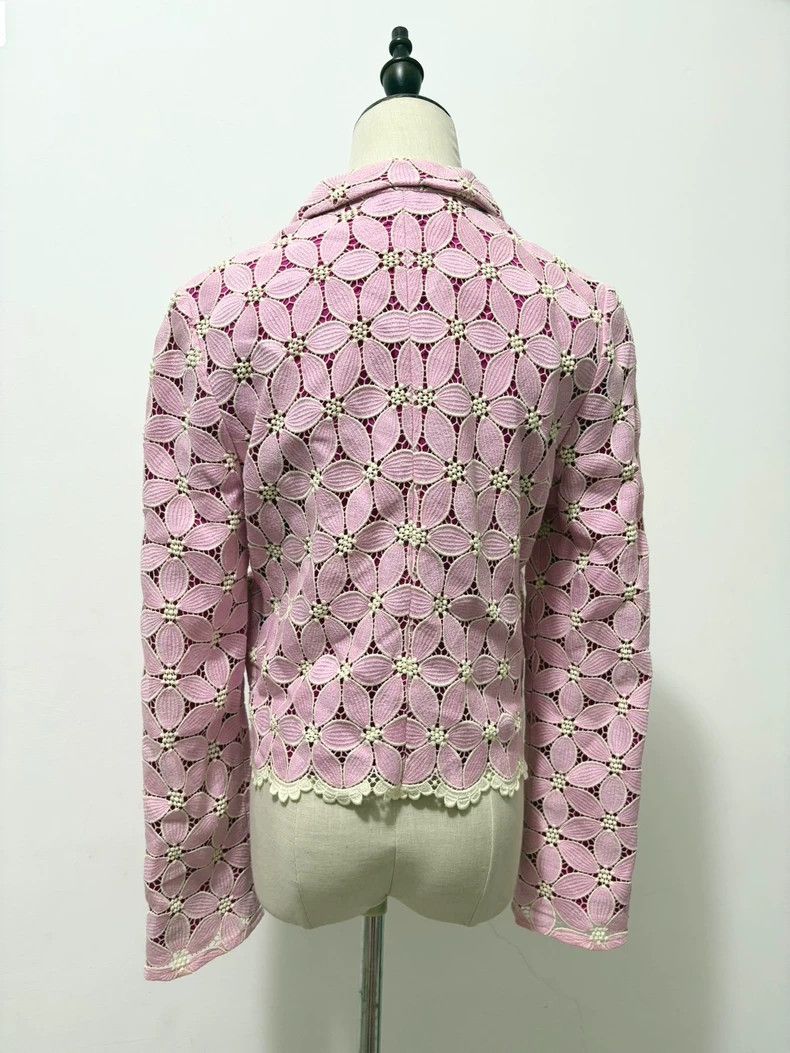 Comme des Garcons Comme Des Garcons LPink retro floral suit 2502-Nextarrow Size L / US 10 / IT 46 - 4 Thumbnail