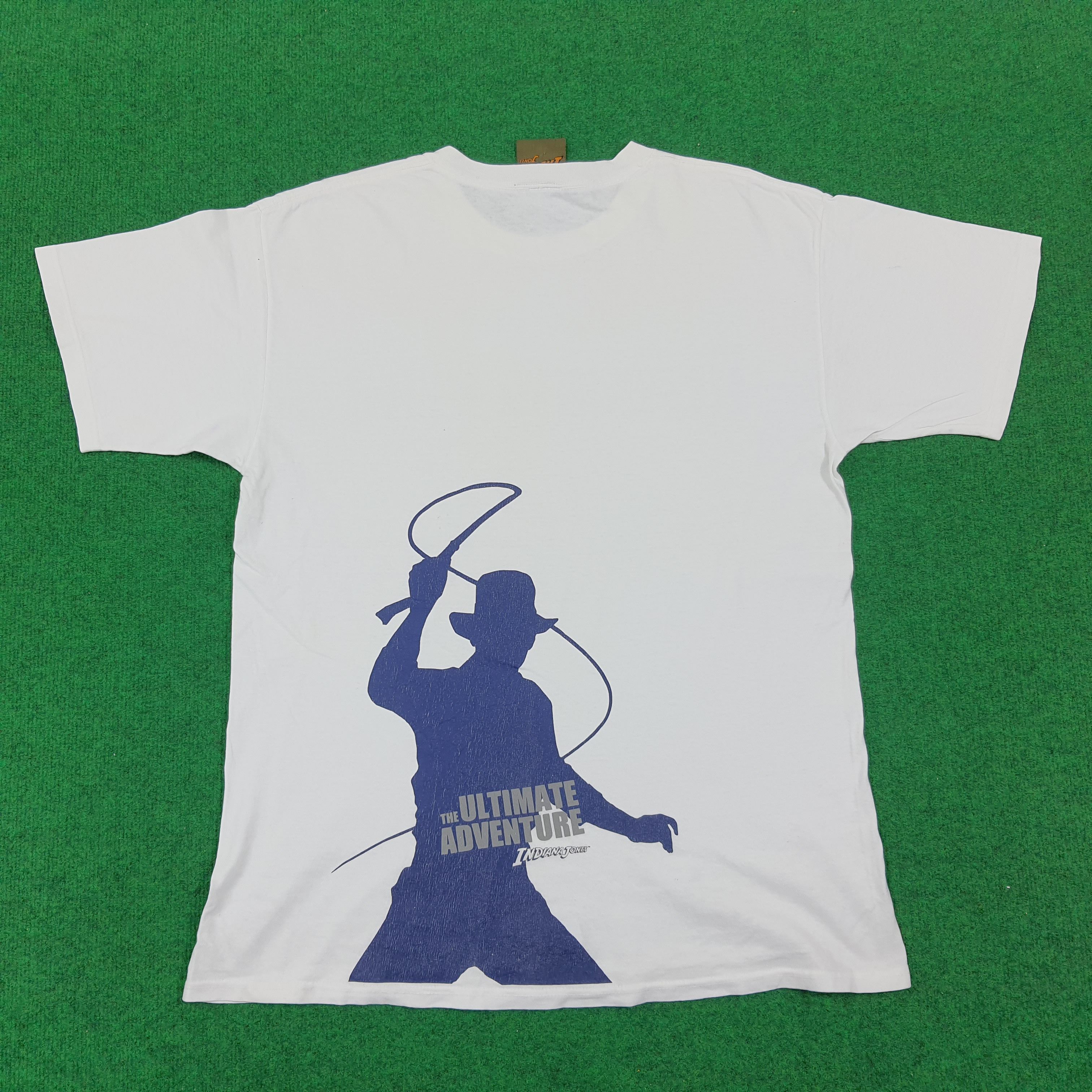 Vintage Vintage Indiana Jones The Ultimate Adventure Movie Tshirt Size US L / EU 52-54 / 3 - 1 Thumbnail