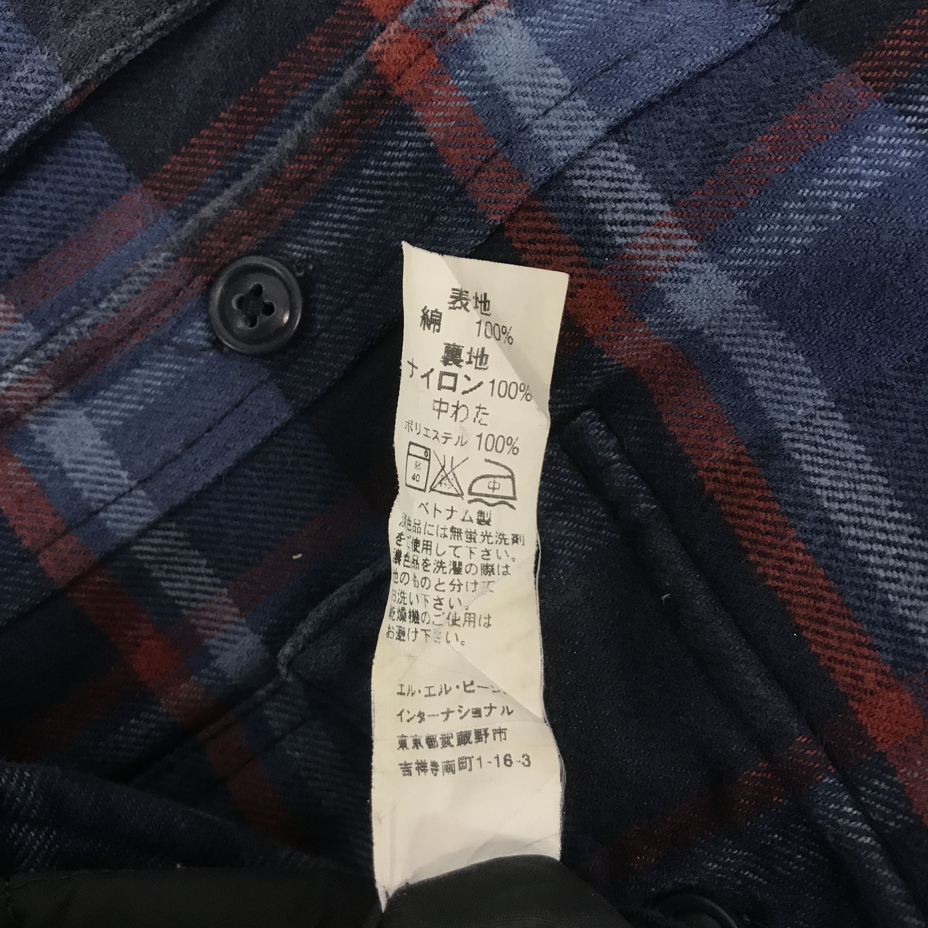Flannel × L.L. Bean LL.BEAN FLANNAL DESIGN JACKET Size US L / EU 52-54 / 3 - 14 Thumbnail