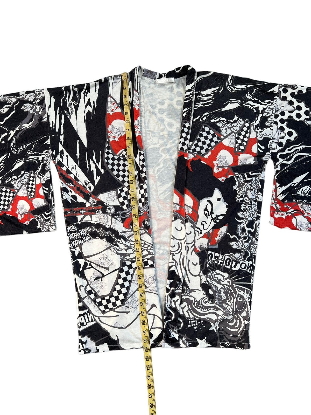 Japanese Brand ACDC RAG 🇯🇵 Harajuku Skulls Punk Kimono Size US M / EU 48-50 / 2 - 9 Thumbnail