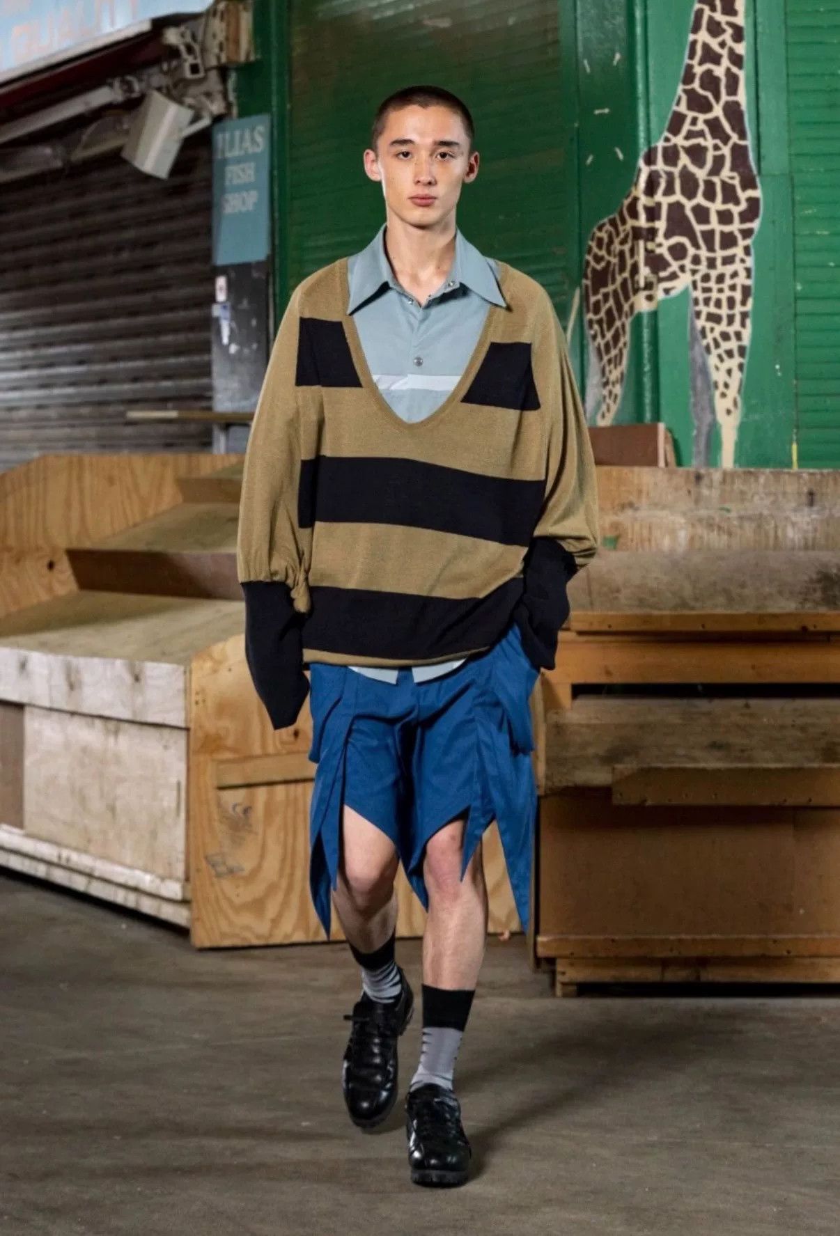 Kiko Kostadinov Kiko Kostadinov 22ss FUTUR PRINTED KNIT | Grailed
