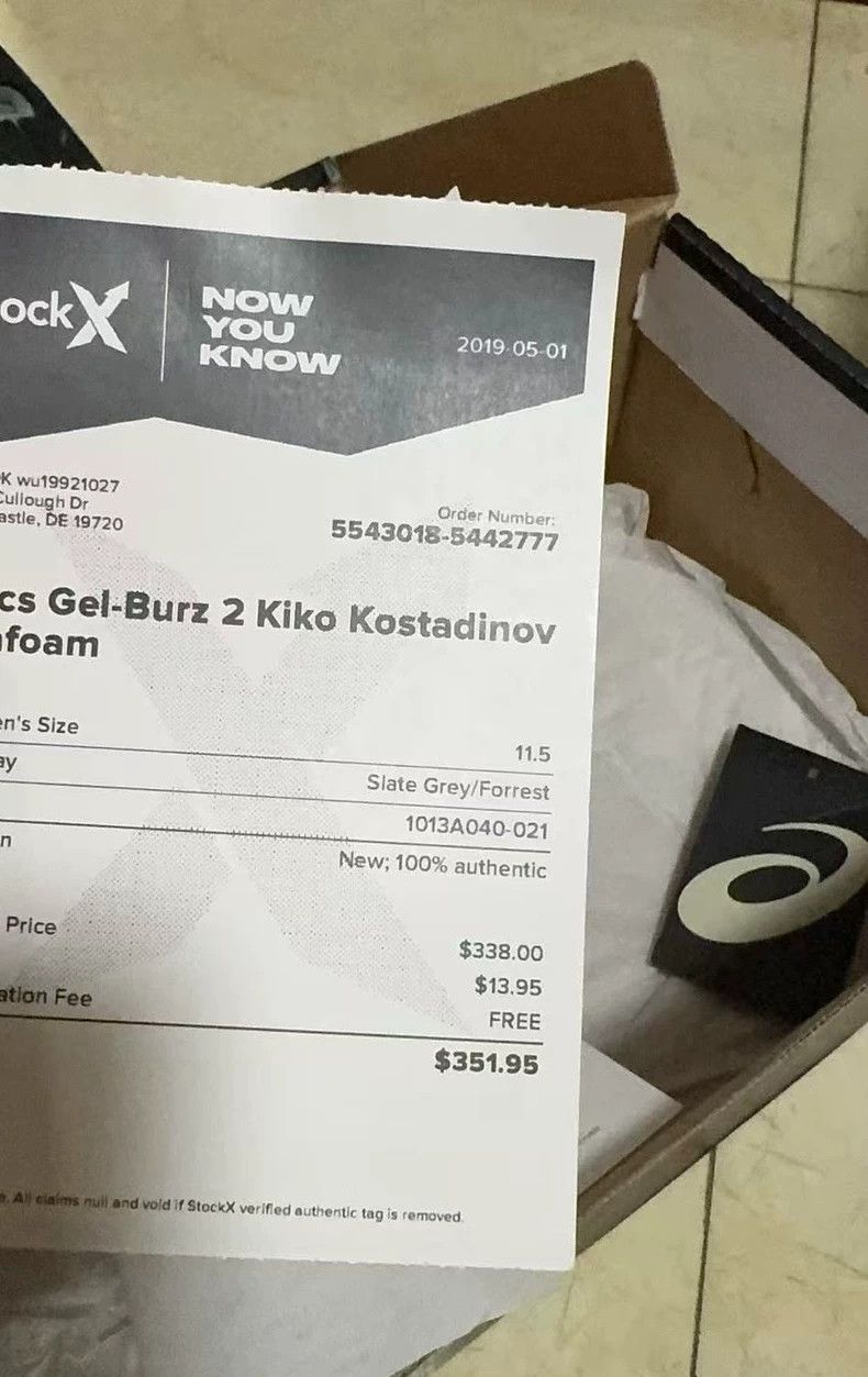 Kiko Kostadinov Kiko Kostadinov Size46 asics gel burz2 2nd generation aqua Size US 13 / EU 46 - 6 Thumbnail