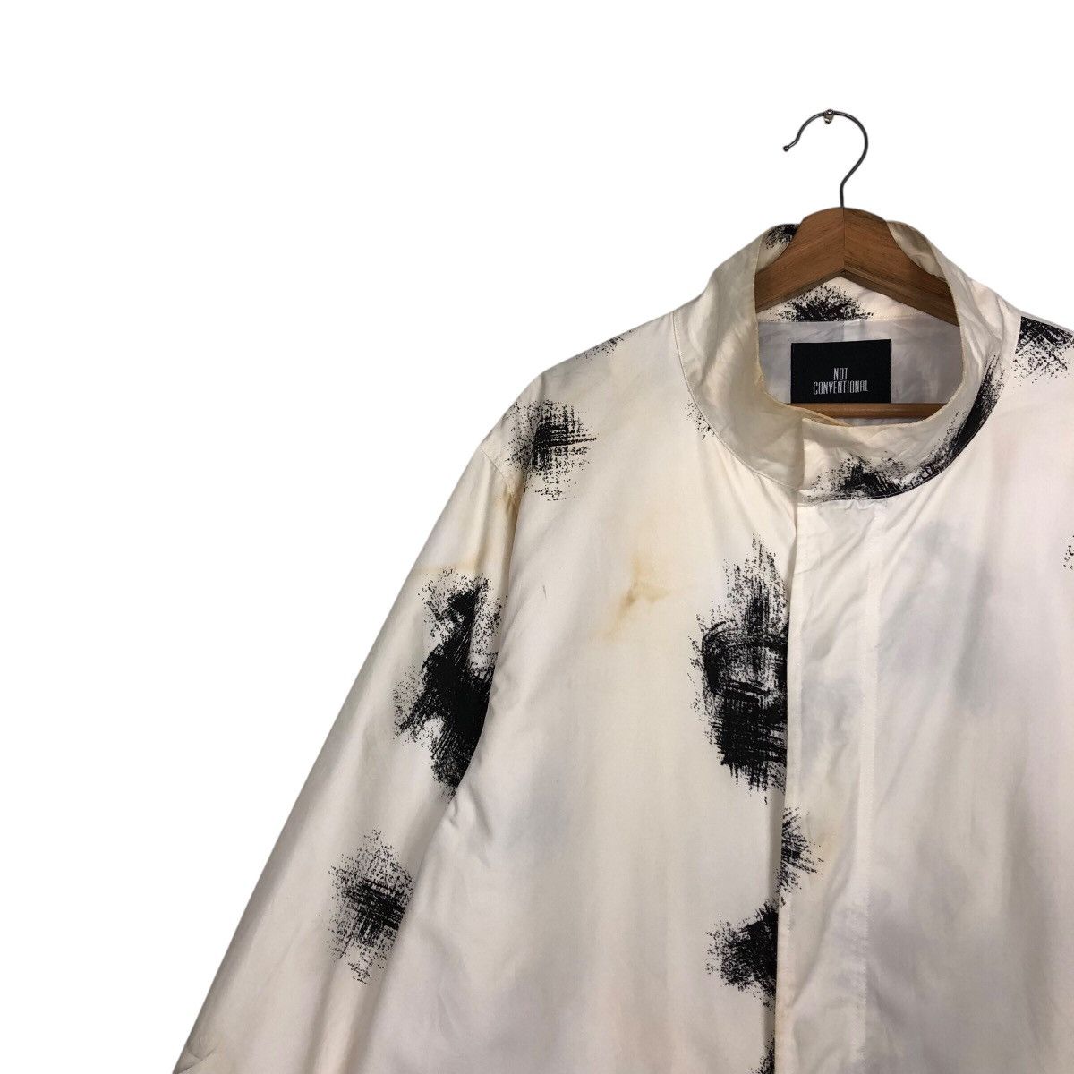 Japanese Brand 📌Vintage Long Jacket Painted Design Not Conventional Japan Size US M / EU 48-50 / 2 - 9 Thumbnail