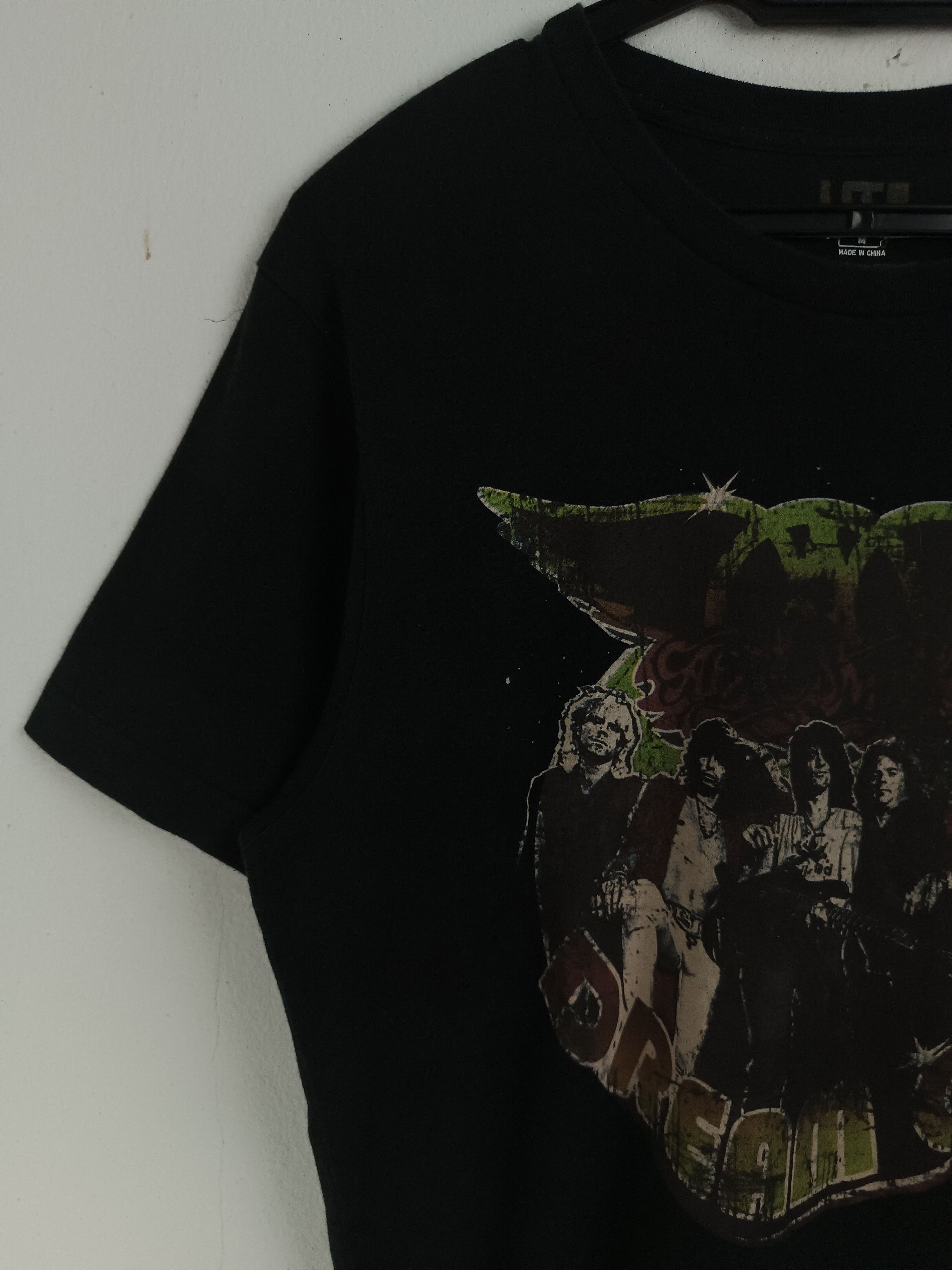 Band Tees THRASHED FADED VINTAGE AEROSMITH DREAM ON kiss bon jovi gnr Size US M / EU 48-50 / 2 - 5 Thumbnail