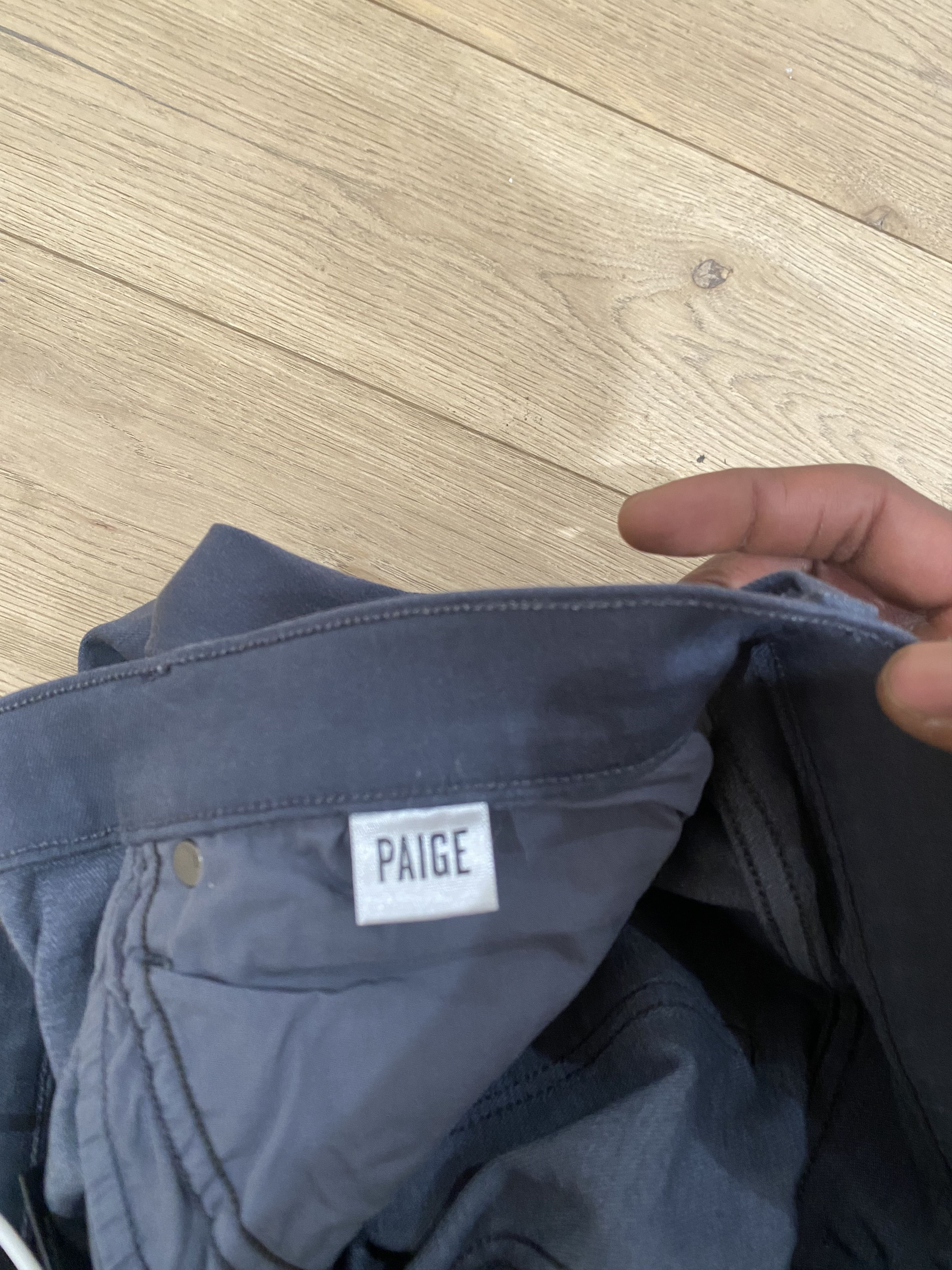 Paige Transcend Lennox 32” Slim Jean ‘Pewer Stone’ Size US 32 / EU 48 - 11 Thumbnail