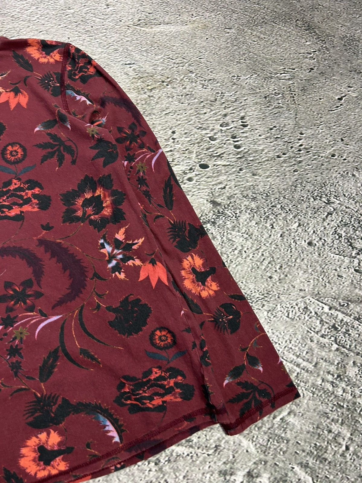 Sandro Sandro Paris longsleeve floral red Size M / US 6-8 / IT 42-44 - 12 Thumbnail