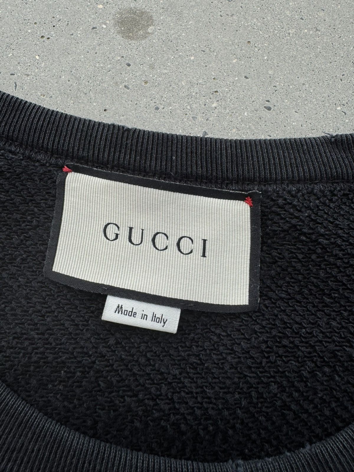 Gucci 🟢🔴🟢Gucci vintage Fake Logo Sweatshirt, sweater hype Size US M / EU 48-50 / 2 - 3 Thumbnail