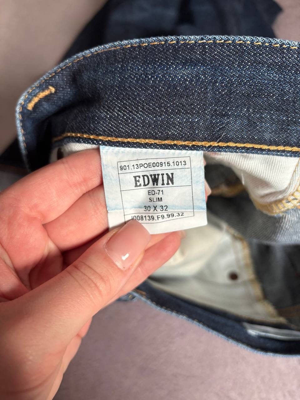Edwin × Japanese Brand Edwin Japanese Selvedge y2k pants jeans Size US 32 / EU 48 - 12 Thumbnail