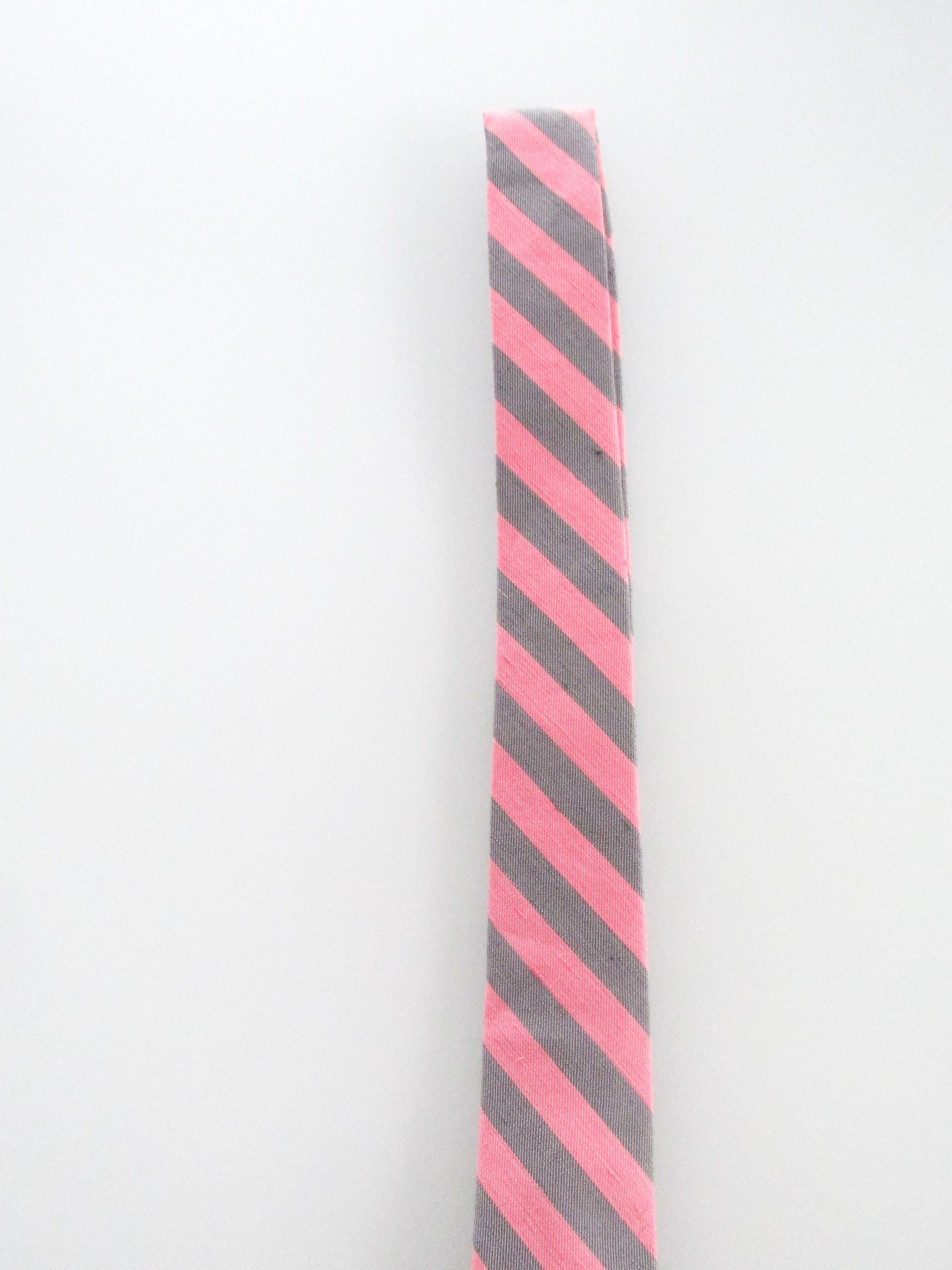 American Eagle Outfitters American Eagle (NWOT) Men's Narrow Linen Tie Size ONE SIZE - 3 Thumbnail