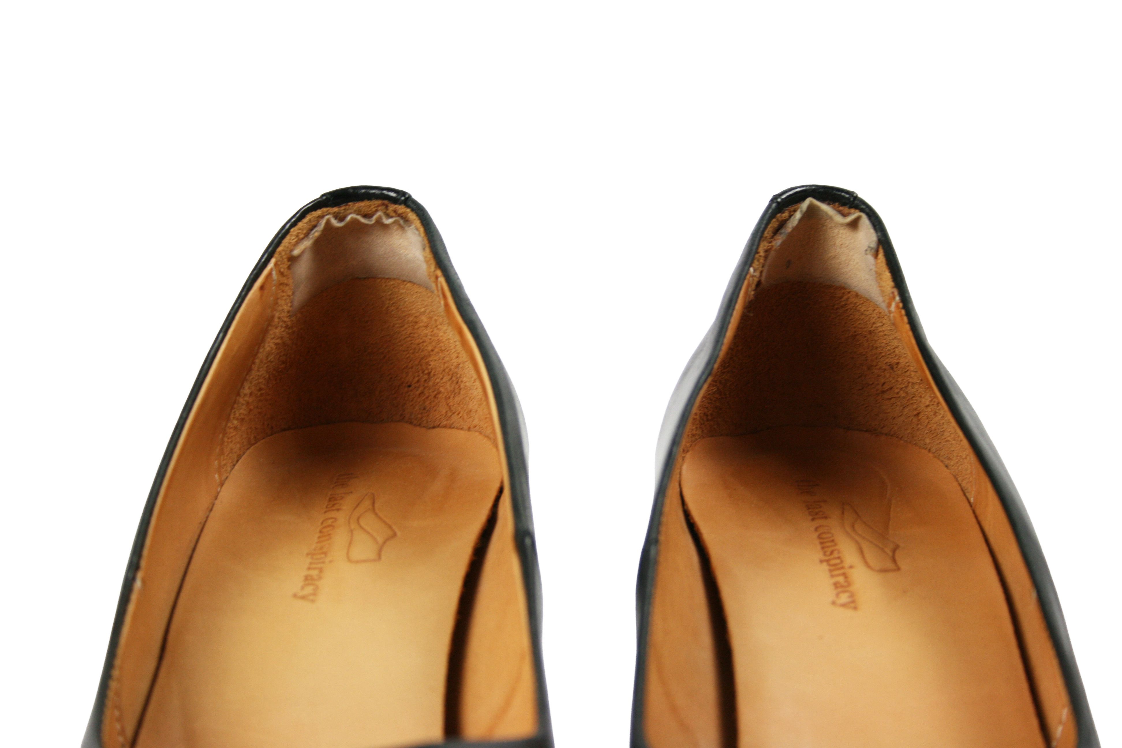 The Last Conspiracy Avant Garde Leather Heels Size US 9 / IT 39 - 14 Thumbnail