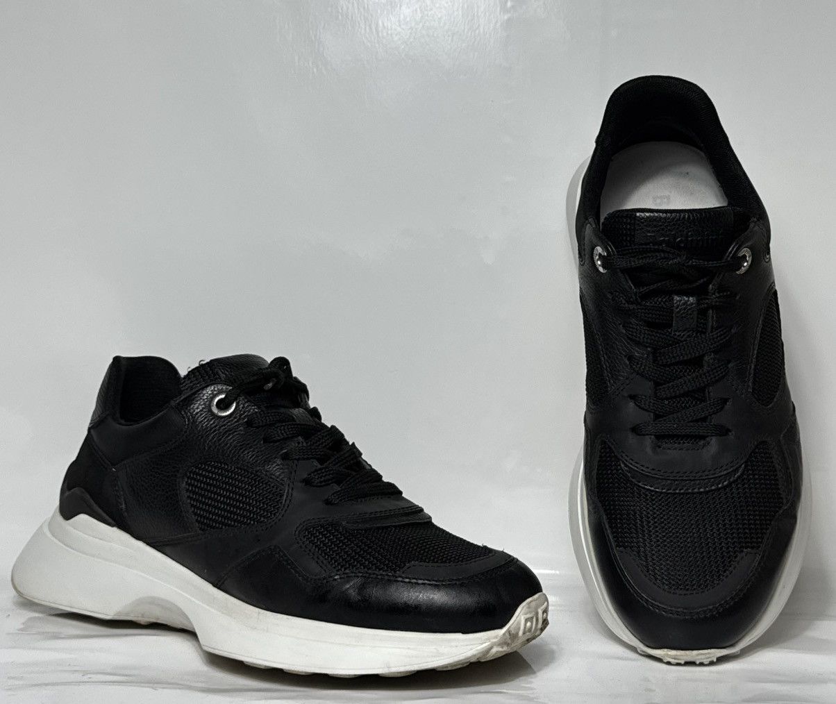 Baldinini Baldinini Black Leather Casual Shoes Sneakers Size 40 Size US 7 / EU 40 - 1 Thumbnail
