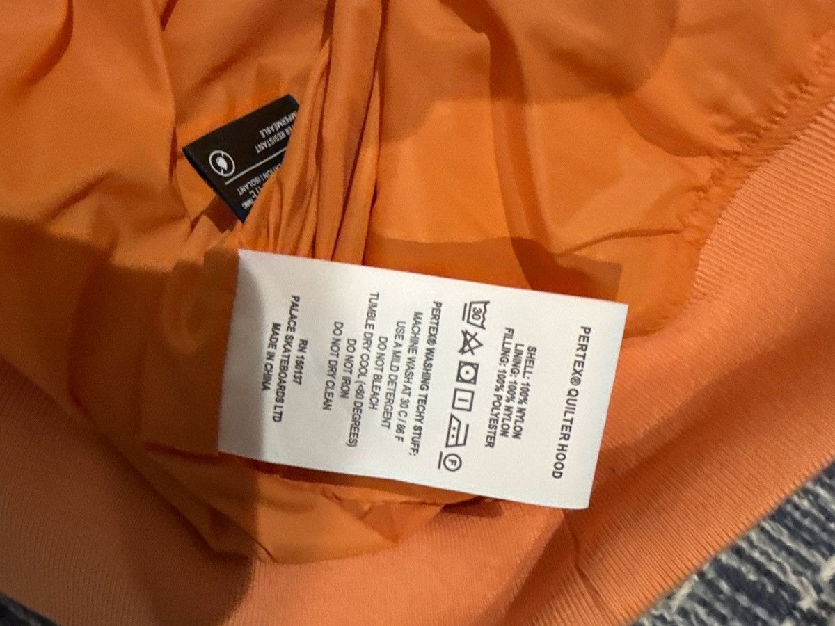 Palace Palace Pertex Quilter Hoodie Orange Size US L / EU 52-54 / 3 - 4 Thumbnail