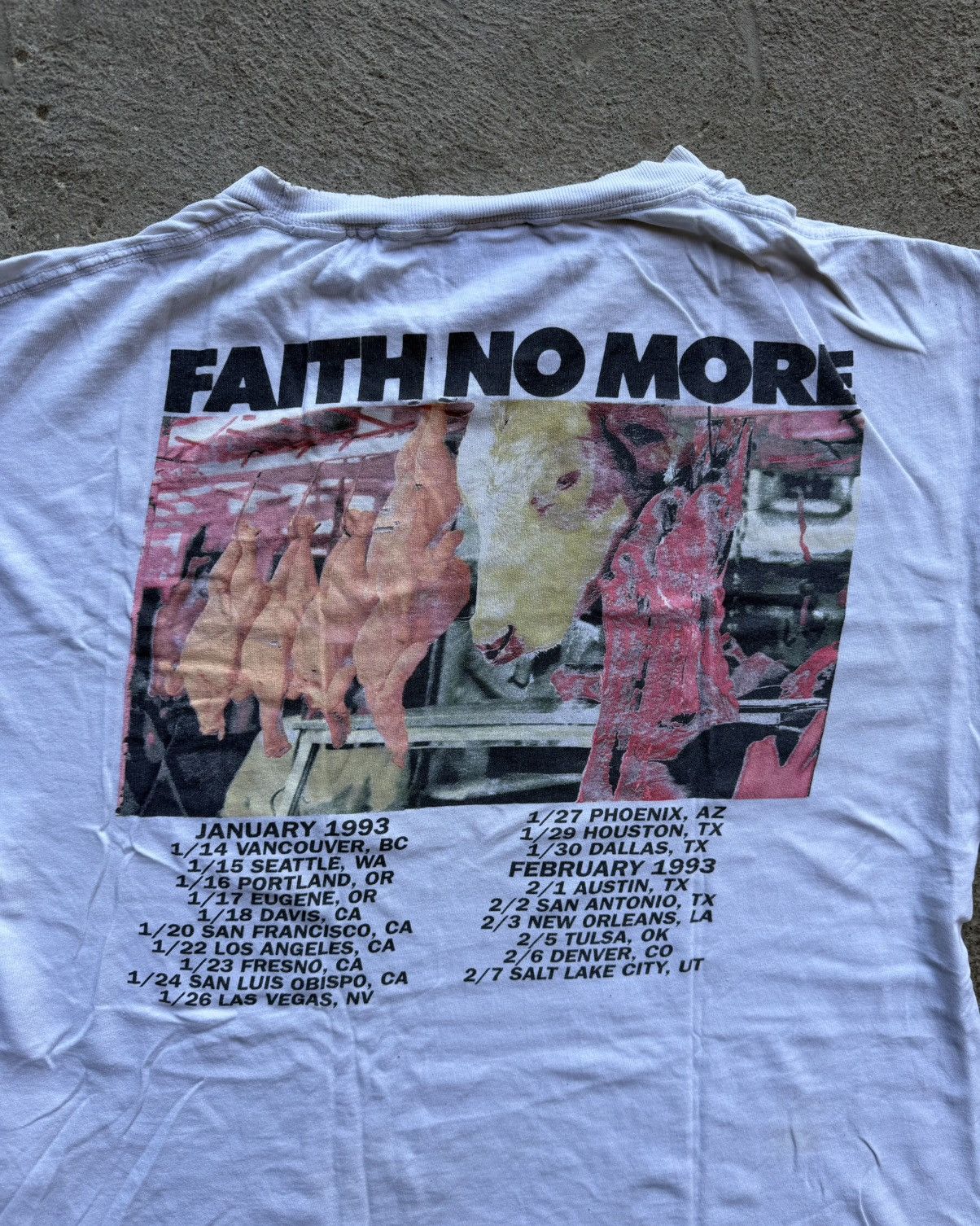 Band Tees Faith No More 1993 Tour Vintage Tee | Size XL Size US XL / EU 56 / 4 - 4 Thumbnail