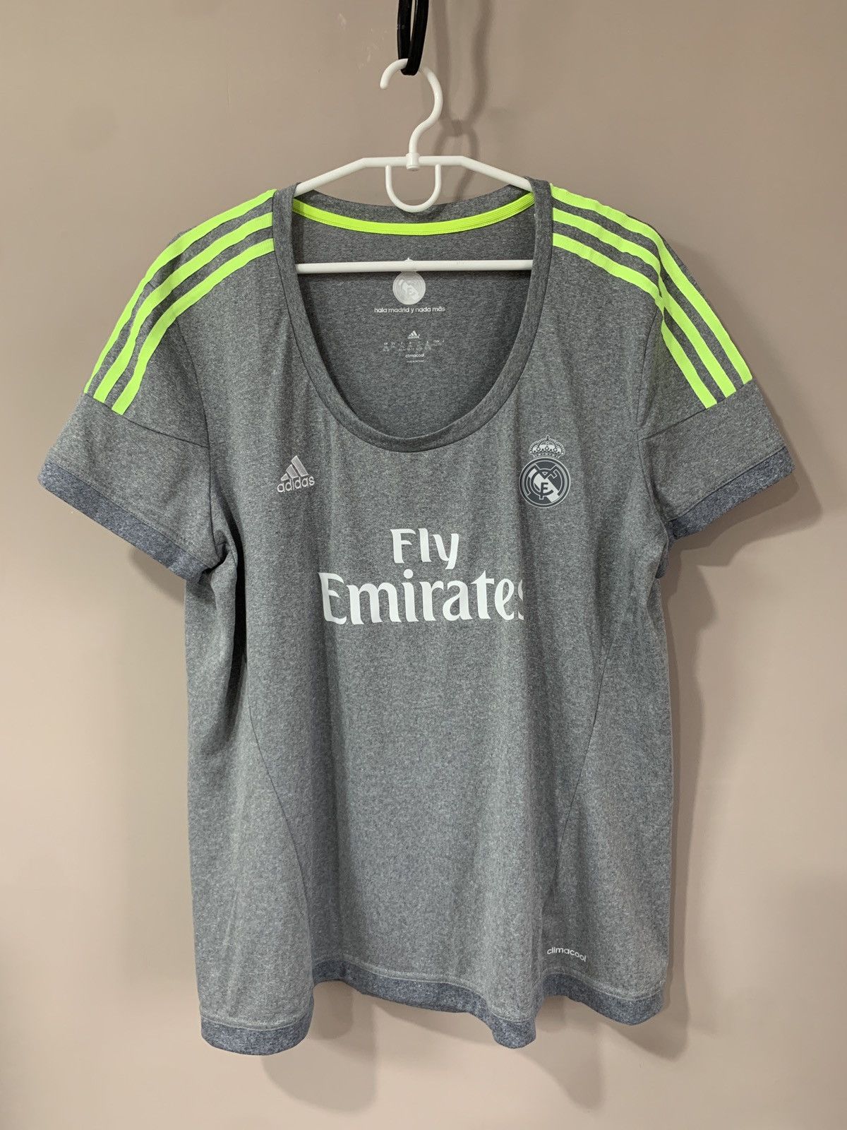 Adidas Womens Real Madrid Away Football Shirt Adidas Soccer Jersey Size XXL / US 16-18 / IT 52-54 - 1 Thumbnail