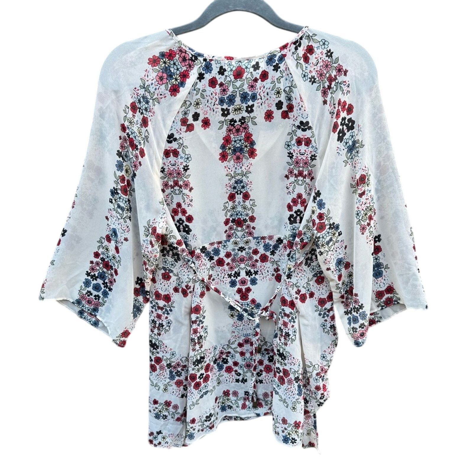 Jessica Simpson Jessica Simpson Maternity Womens Medium Long Sleeve Blouse Size M / US 6-8 / IT 42-44 - 2 Thumbnail