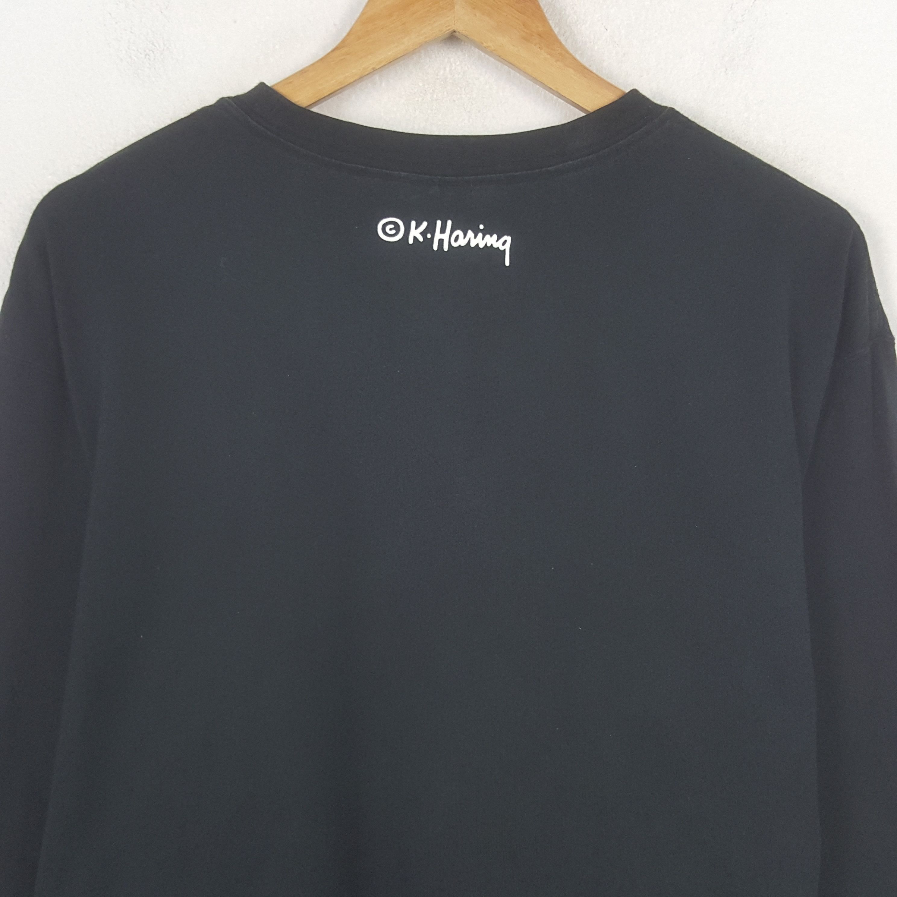 Keith Haring Vintage Uniqlo X Keith Haring Long Sleeve T-shirt RR19 Size US XL / EU 56 / 4 - 4 Thumbnail