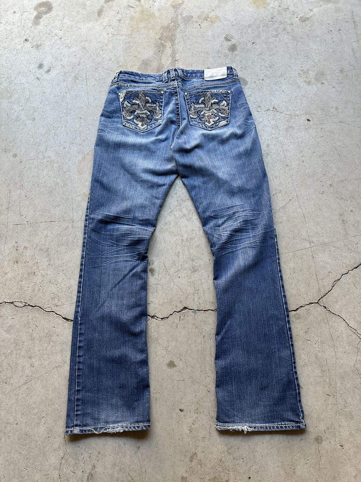 True Religion Y2K Vintage Hydraulic bootcut denim jeans Size 30" / US 8 / IT 44 - 1 Thumbnail