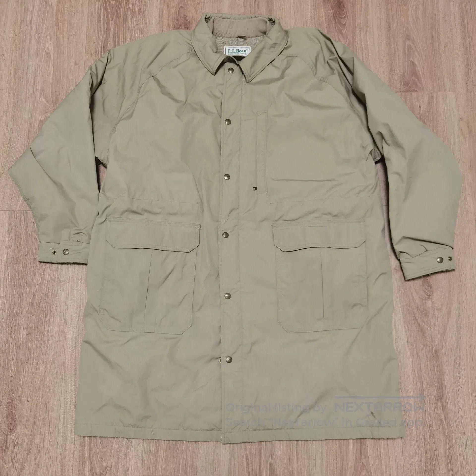 L.L. Bean L.L.Bean 90s American Hunting Cotton Jacket. Size US XXL / EU 58 / 5 - 1 Thumbnail