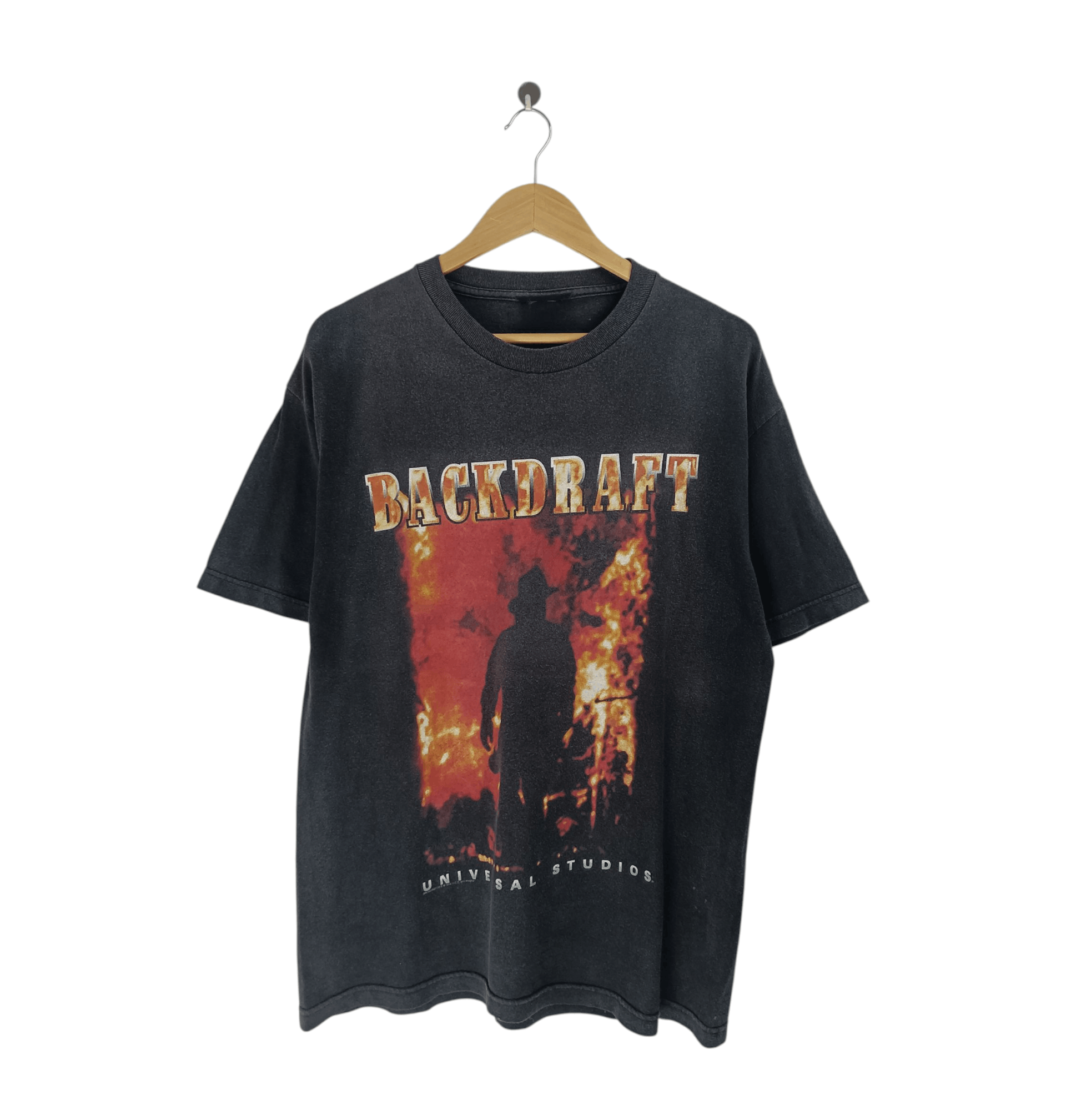 Vintage VINTAGE 90'S BACKDRAFT UNIV STUDIO FIREFIGHTER VERY RARE Size US L / EU 52-54 / 3 - 1 Thumbnail