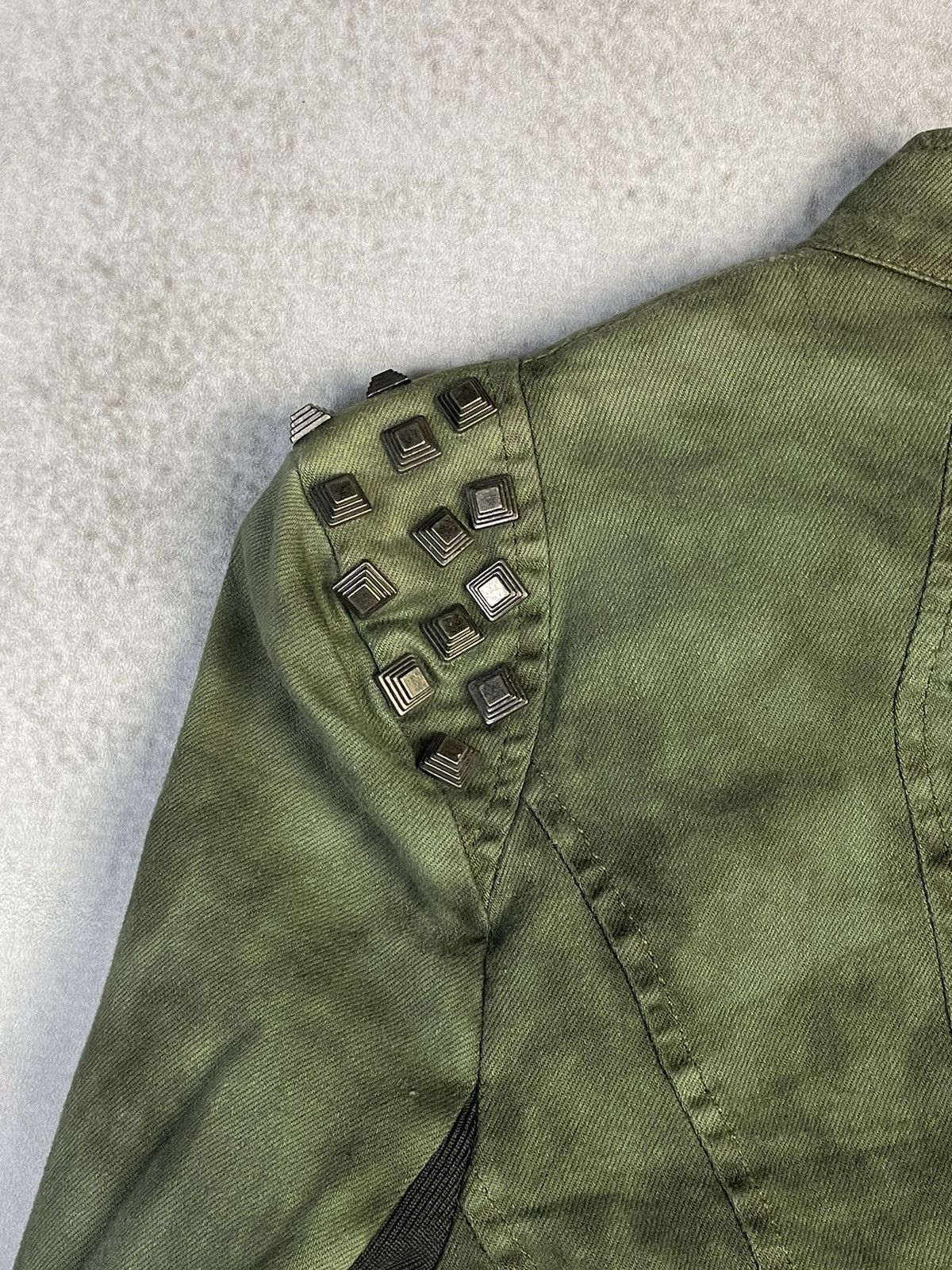 14th Addiction Y2k Archive Shalang Style Studded Avant Garde Rider Jacket Size S / US 4 / IT 40 - 10 Thumbnail
