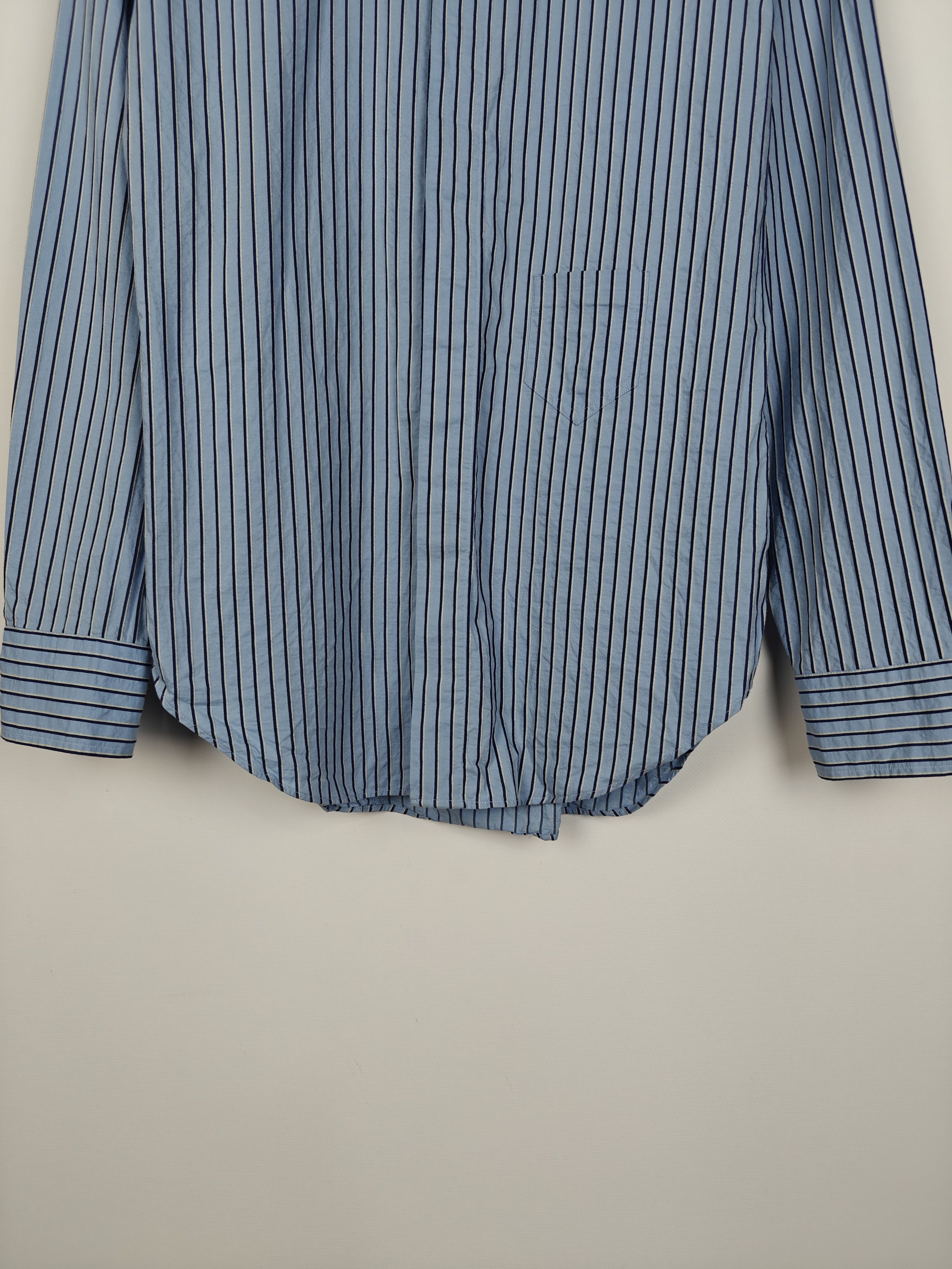 Emporio Armani Emporio Armani Srtiped Shirt Button Blue size S Size US S / EU 44-46 / 1 - 3 Thumbnail