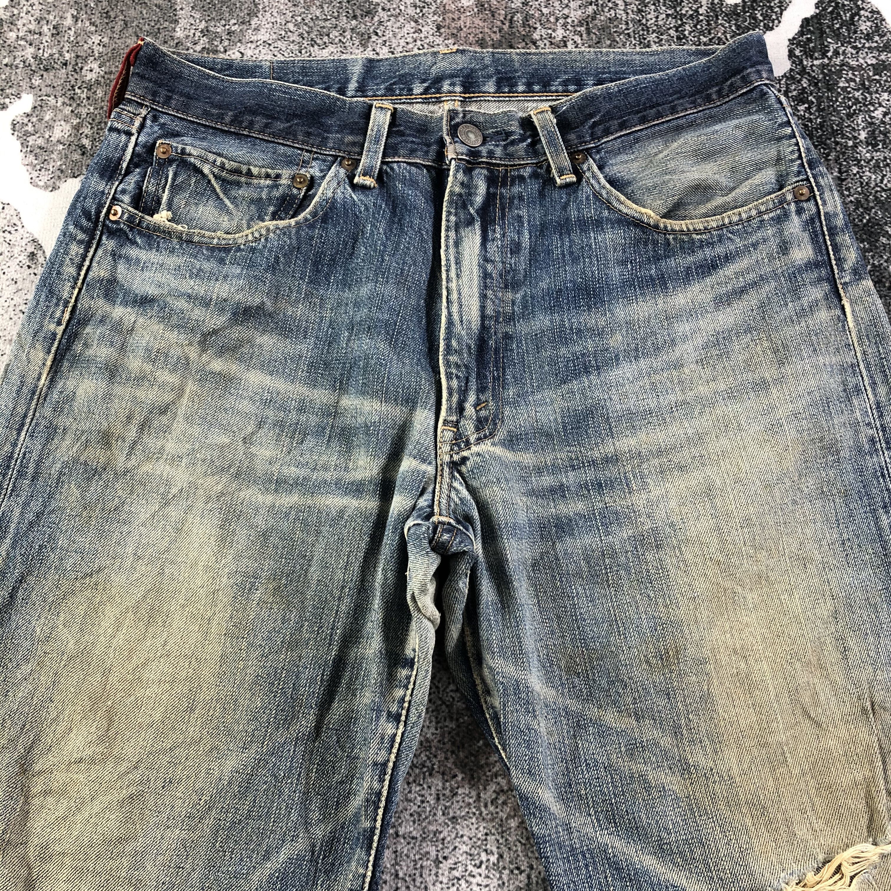 Levi's Vintage Levis 510 Jeans Rusty Distressed Denim KJ1691 Size US 32 / EU 48 - 3 Thumbnail