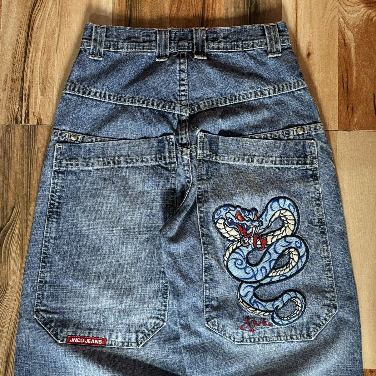 JNCO × Vintage Vintage 90s Jnco Snake Baggy Jeans Size US 26 / EU 42 - 3 Thumbnail