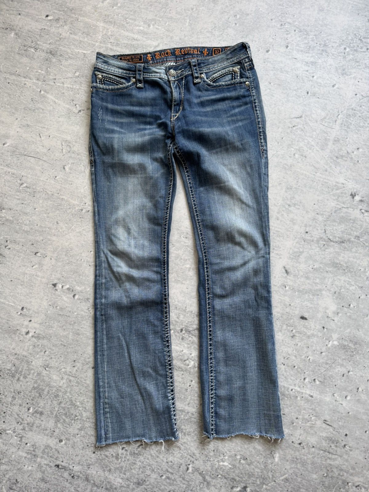 Rock Revival Rock Revival jeans blue Japanese style Punk pants Size US 32 / EU 48 - 1 Thumbnail