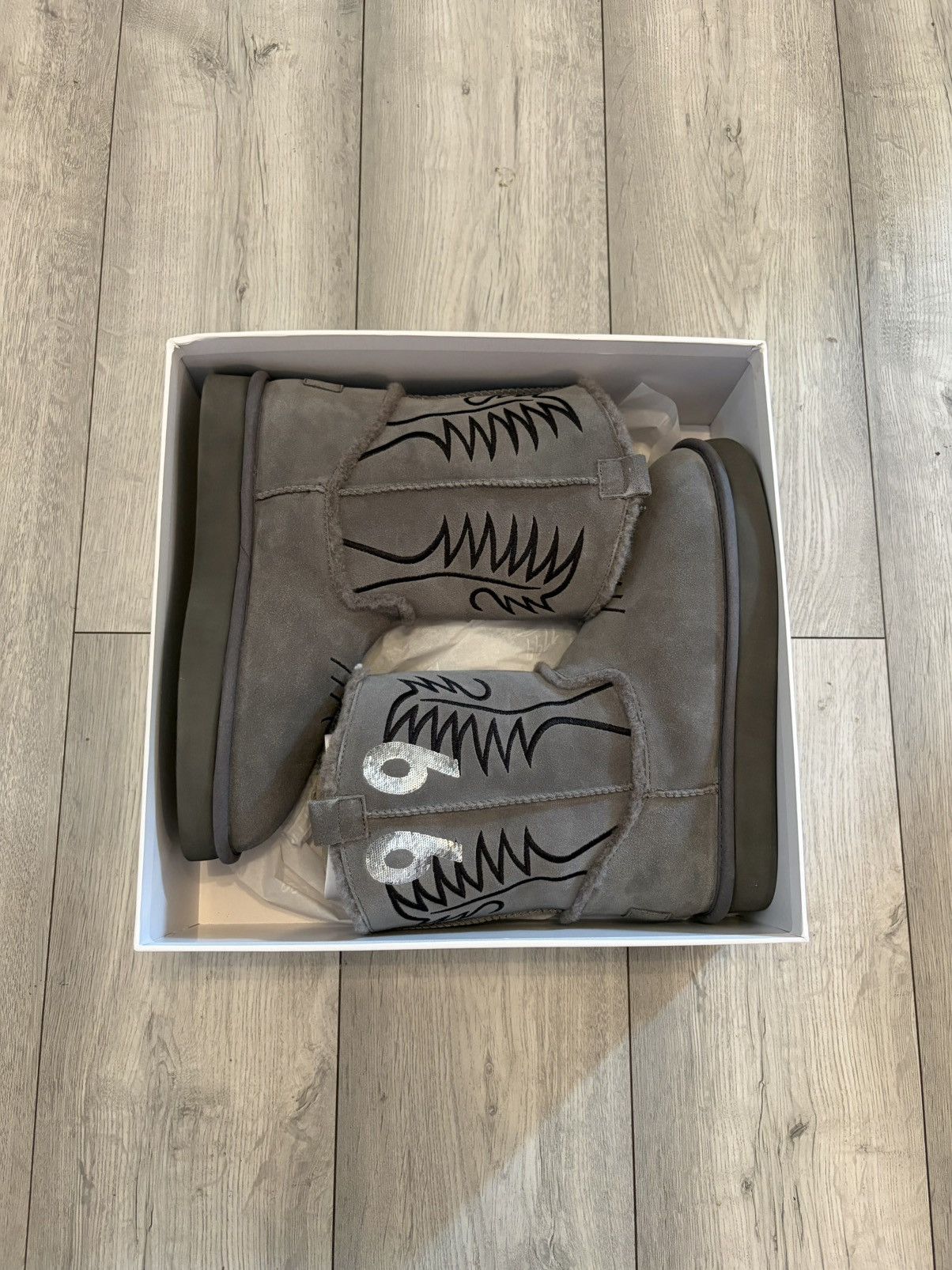 Other Bazo 1199 Cowboy Uggs v2 Grey - Size 42 EU Size US 9 / EU 42 - 10 Thumbnail