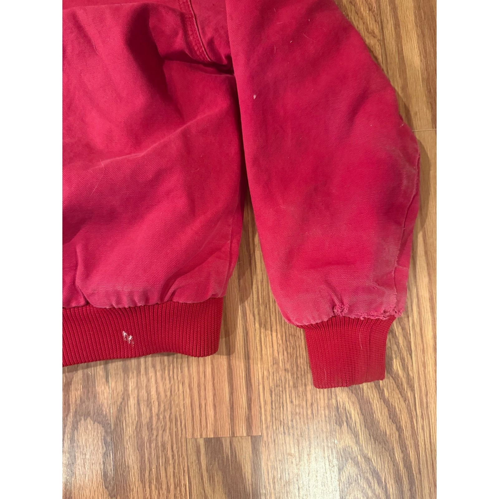 Carhartt Vintage Kids Red Carhartt (Medium 10-12) Size 26 - 4 Thumbnail