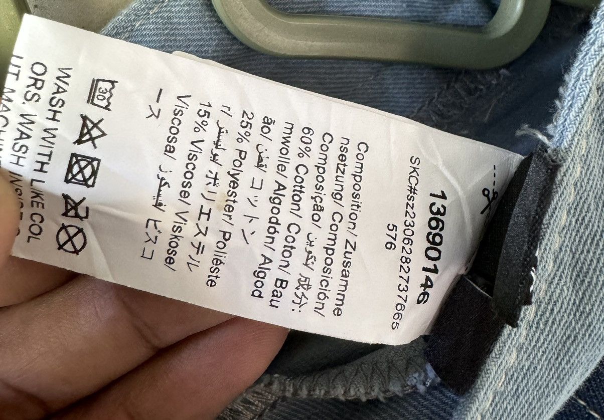 Issey Miyake RARE SHEIN X JEANS JAPAN Size 25" / US 0 / IT 36 - 4 Thumbnail
